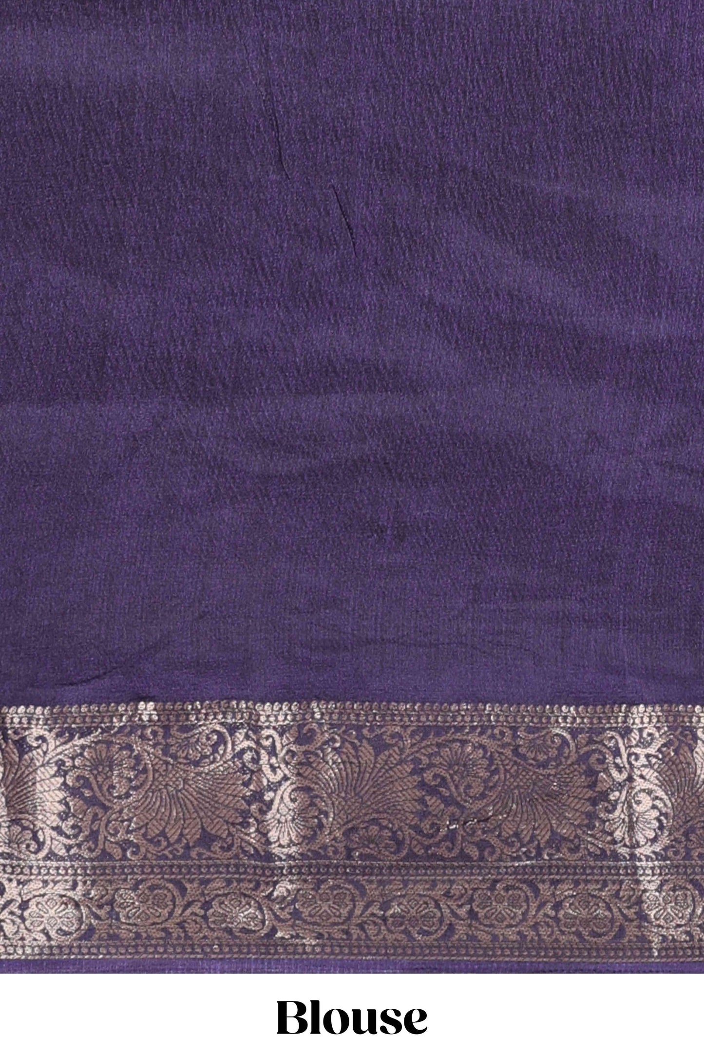 Multicolour moss chiffon floral print saree with contrast pallu and border