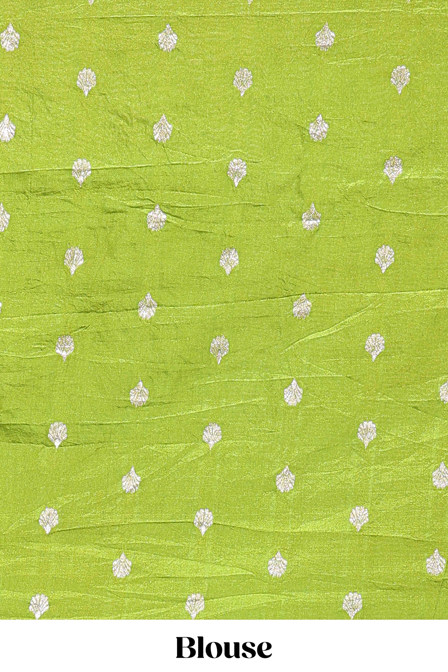 Violet checked zari butta viscose dola silk saree with contrast zari border and ikkat style pallu