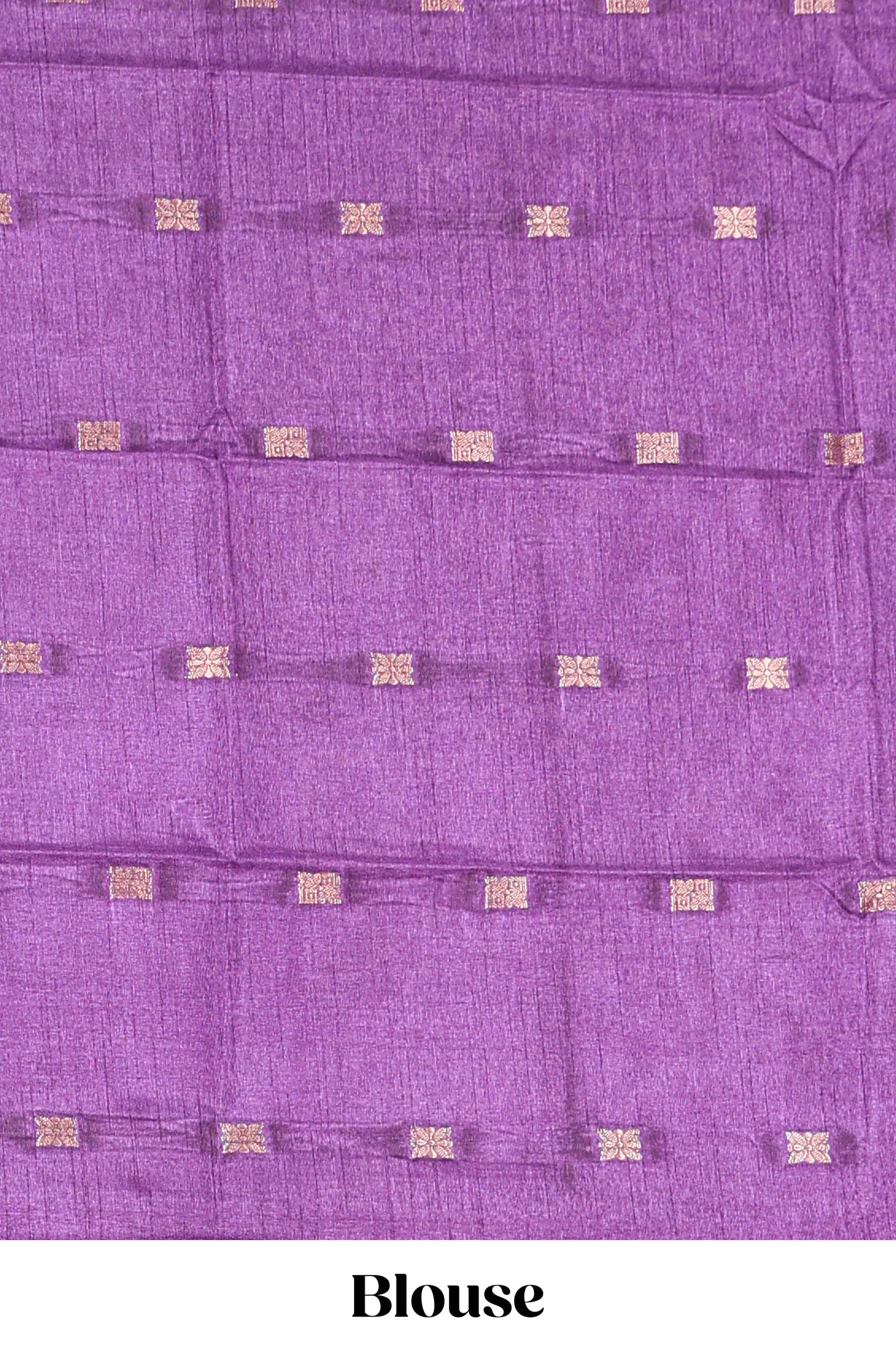 Pink marsh mellow plain saree with contrast gold zari border and butta blouse