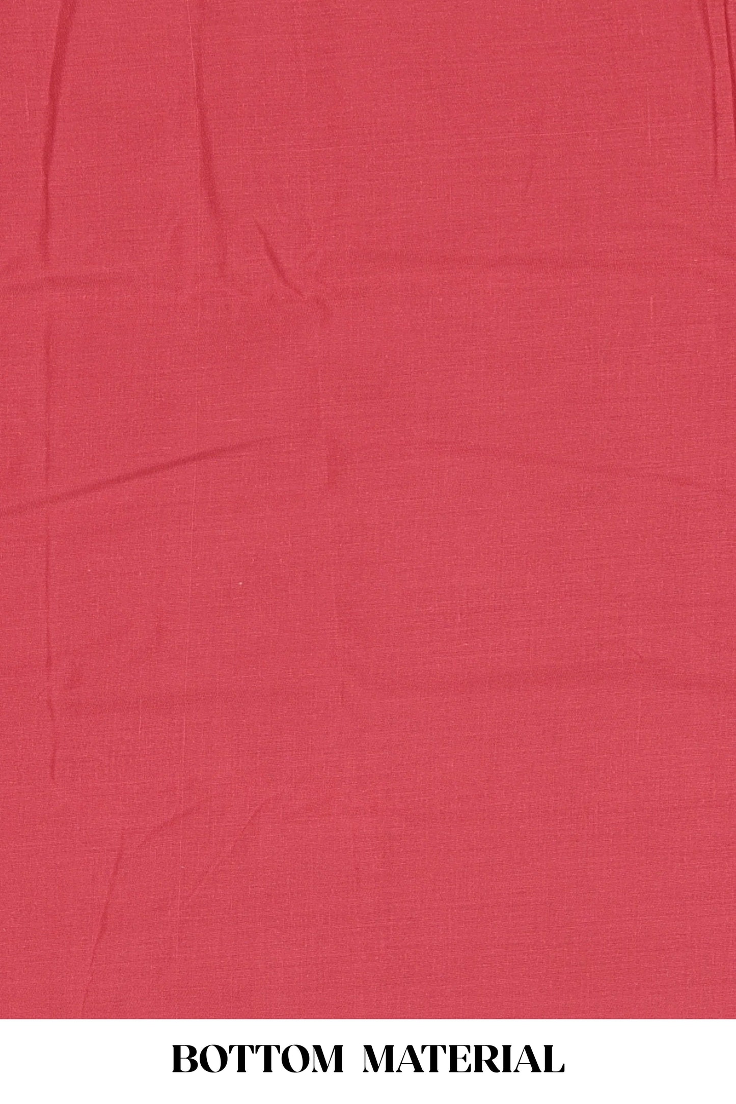 Red embroidered cotton silk chudidhar material with sequin work