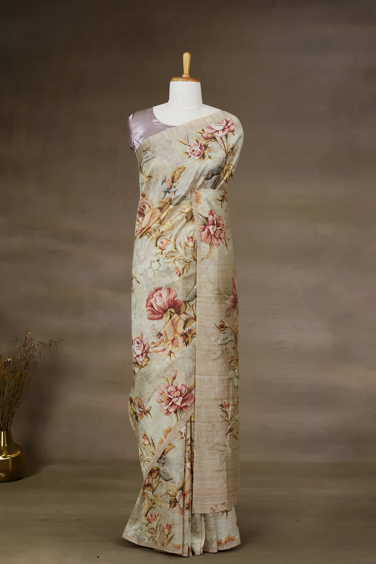 Gold Tussar Sarees