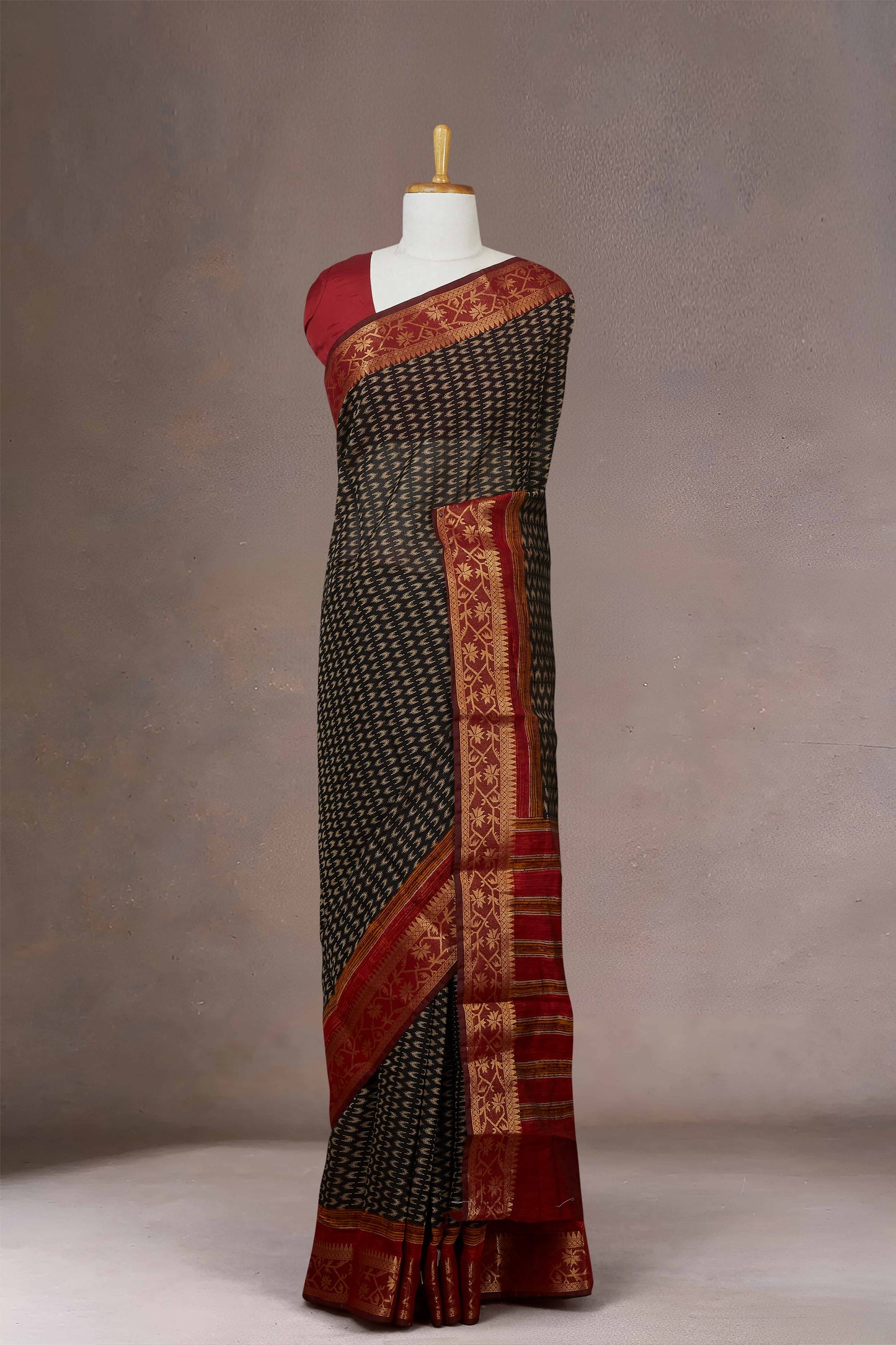 Black Tussar Sarees