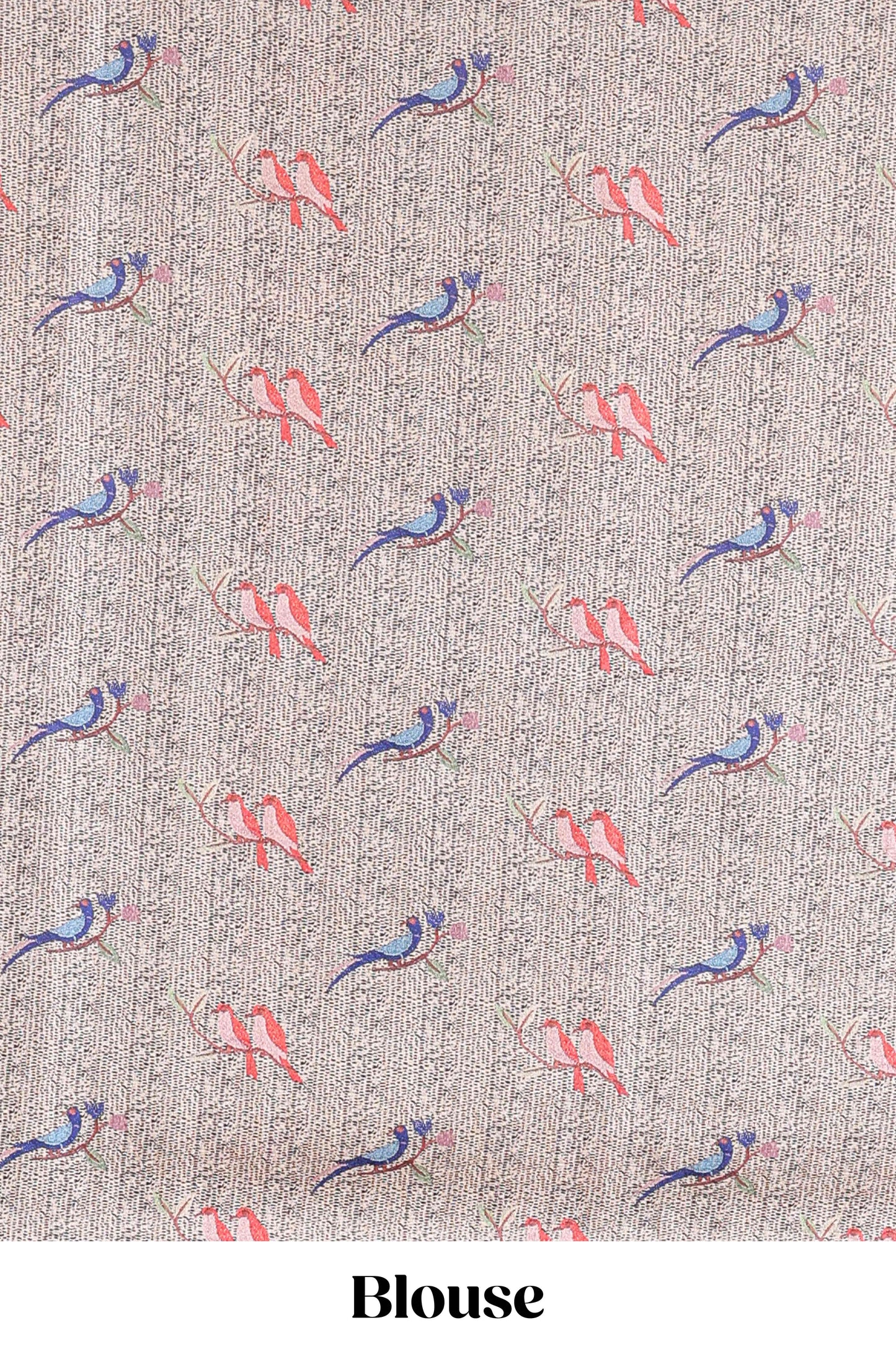 Black art tussar silk saree with traditional dot print and paithani-style floral and animal motifs