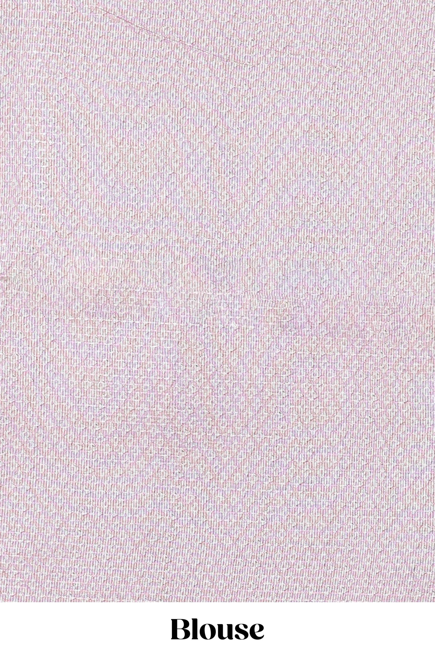 Pink kota cotton saree featuring crane bird motif print and contrast pallu