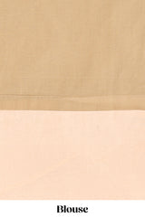 Beige floral embroidery butta bengal cotton saree with contrast border and matching pallu