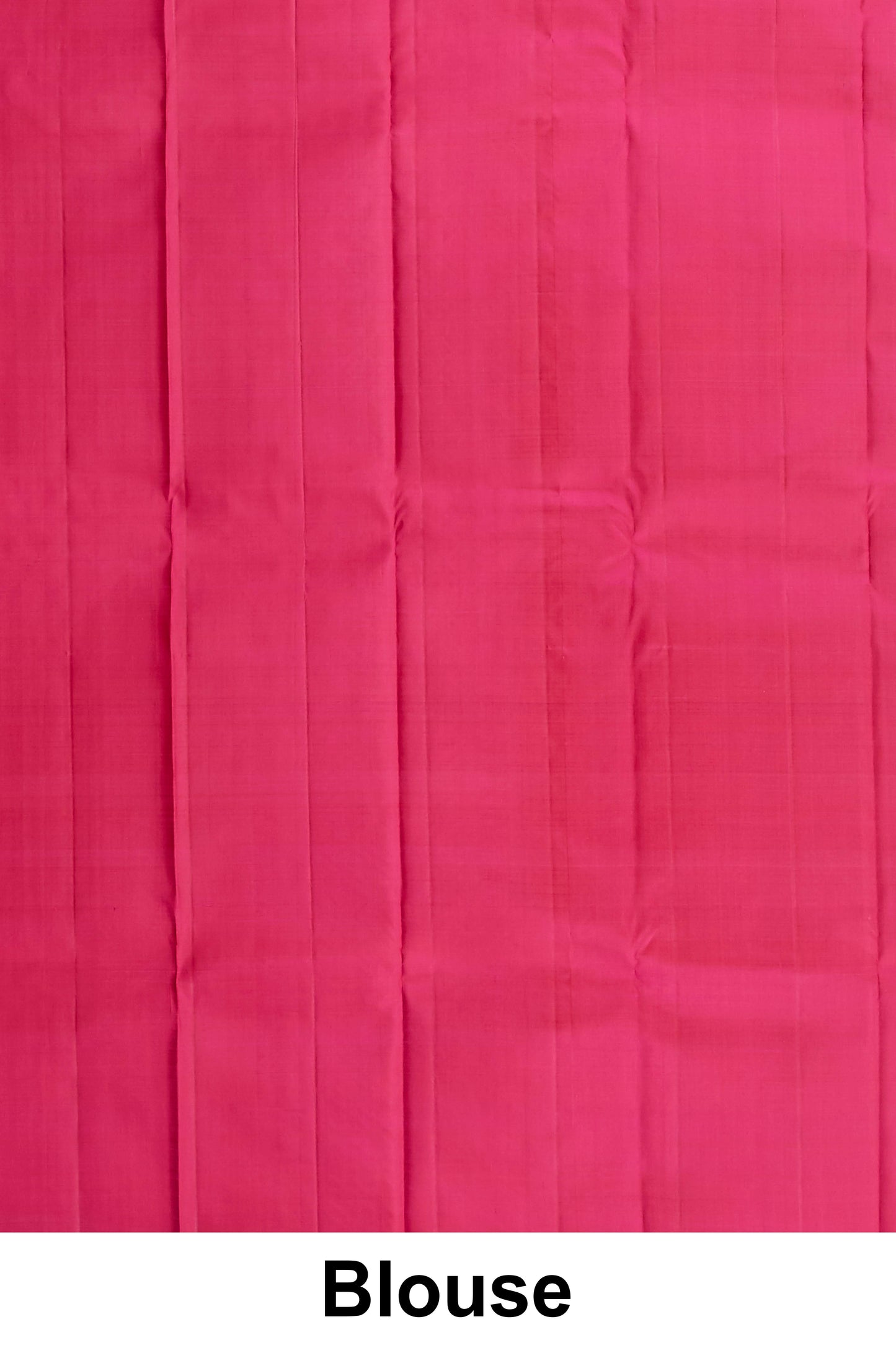Rich Magenta Kanchipuram Designer Silk Saree with Gold Zari Buttas and Fancy Woven Border