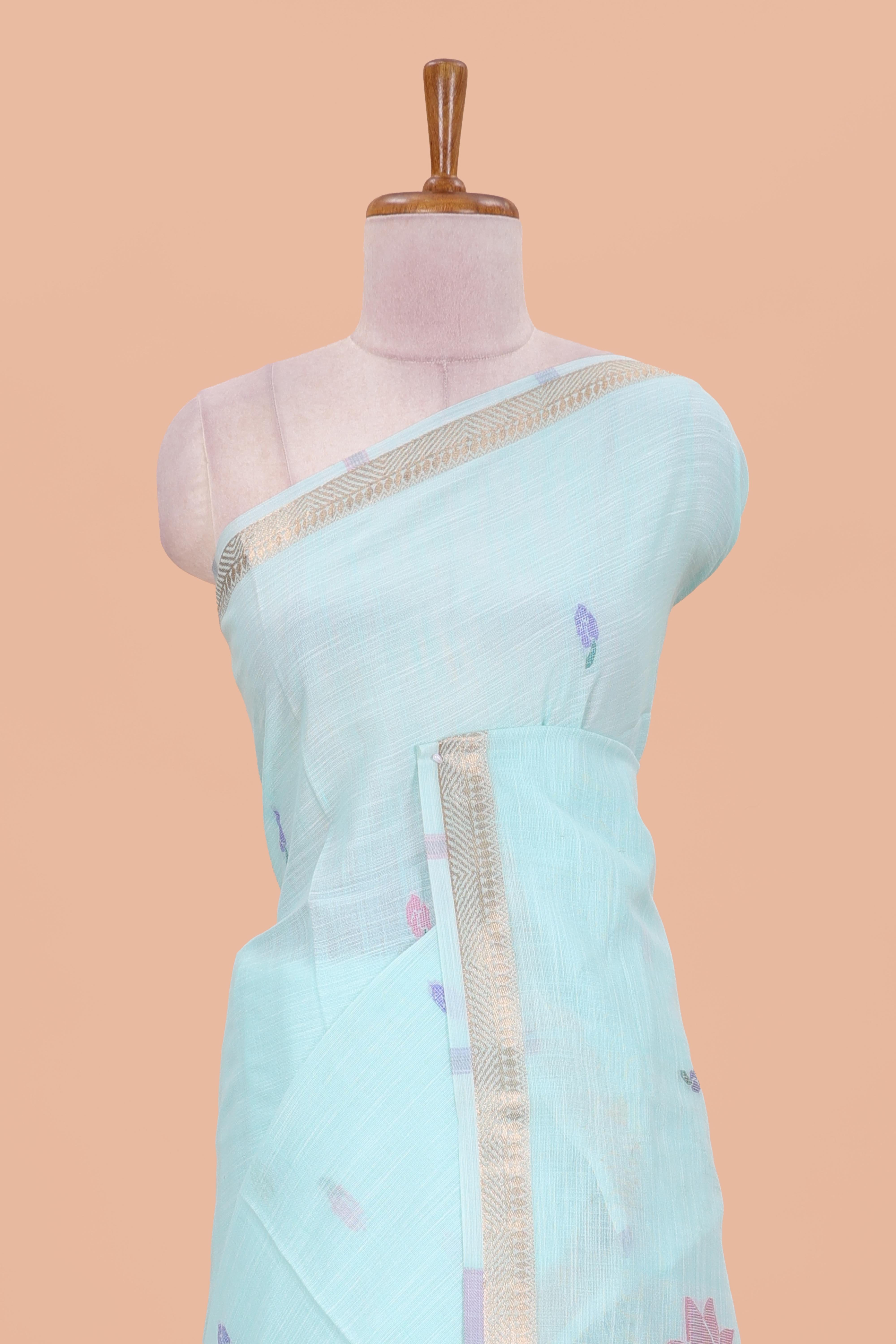 8 Linen saree (Untitle)