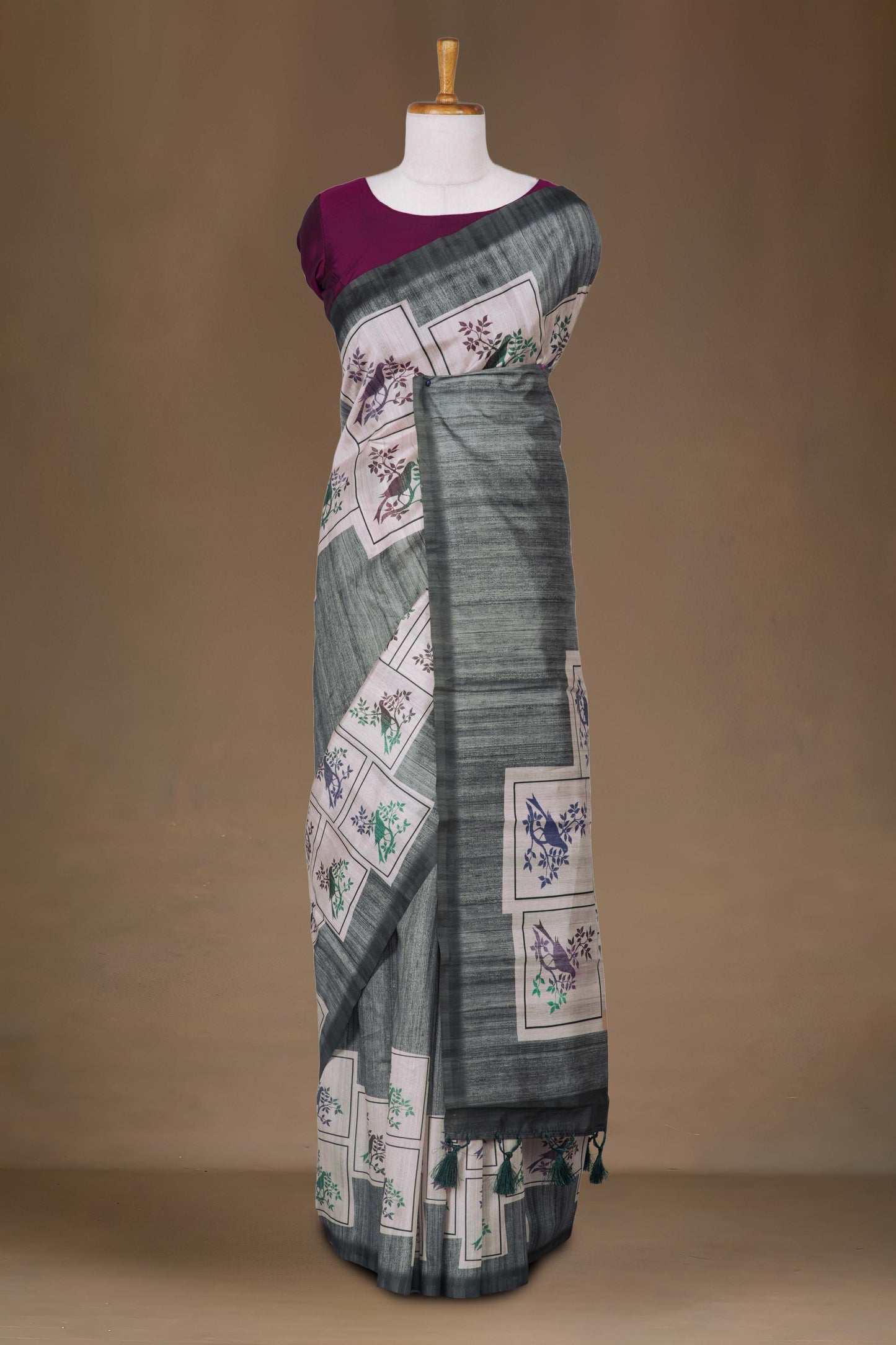 Tussar Cotton