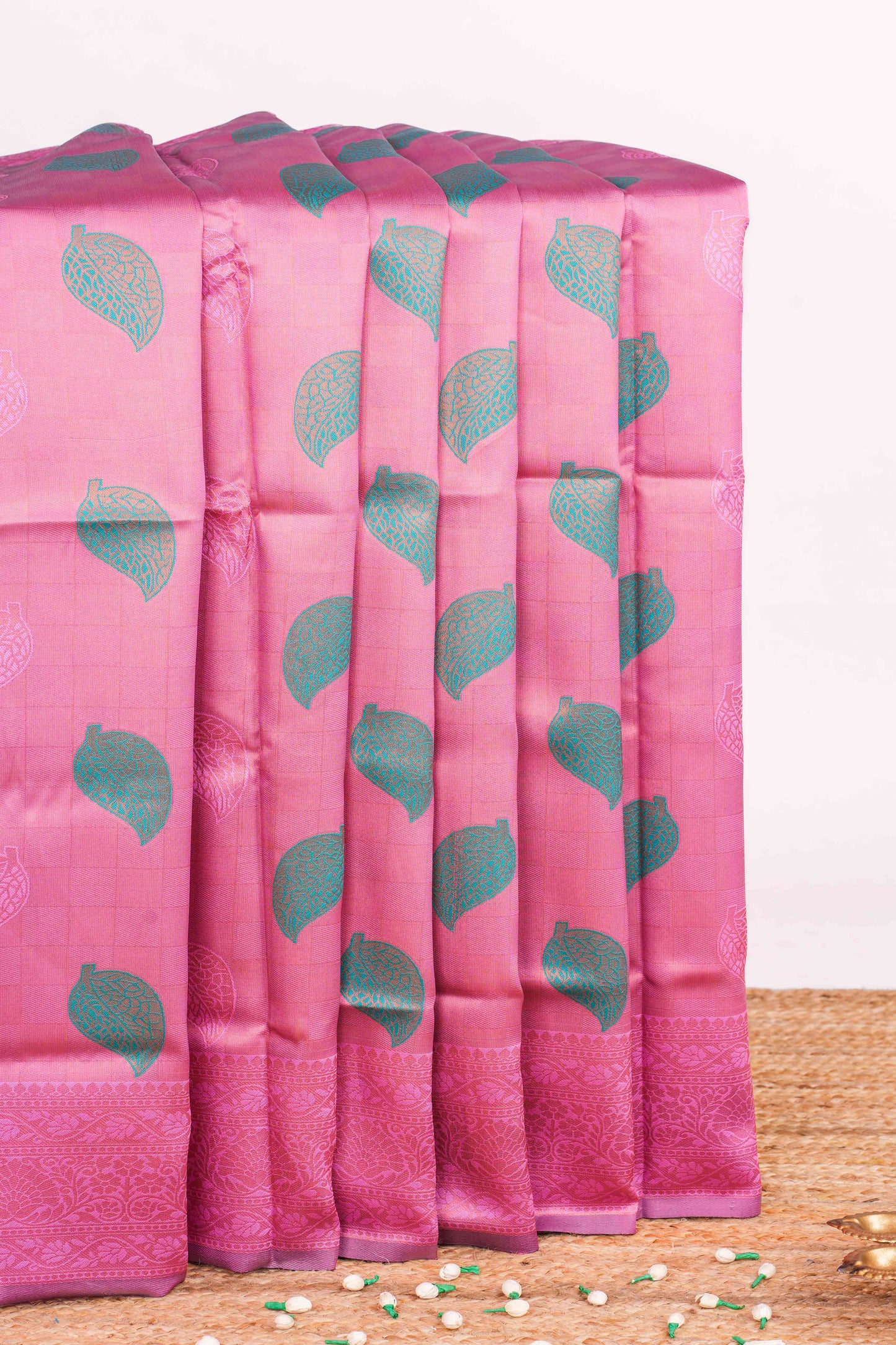 lichi silk saree