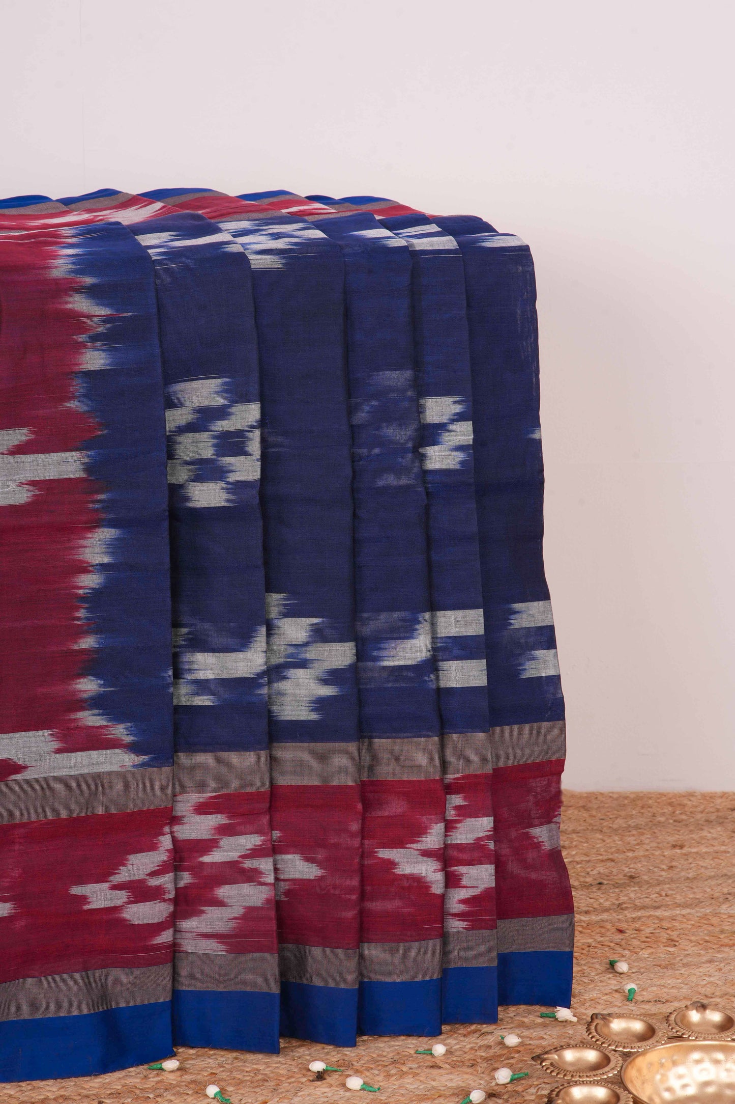 Navy Bengal Cotton