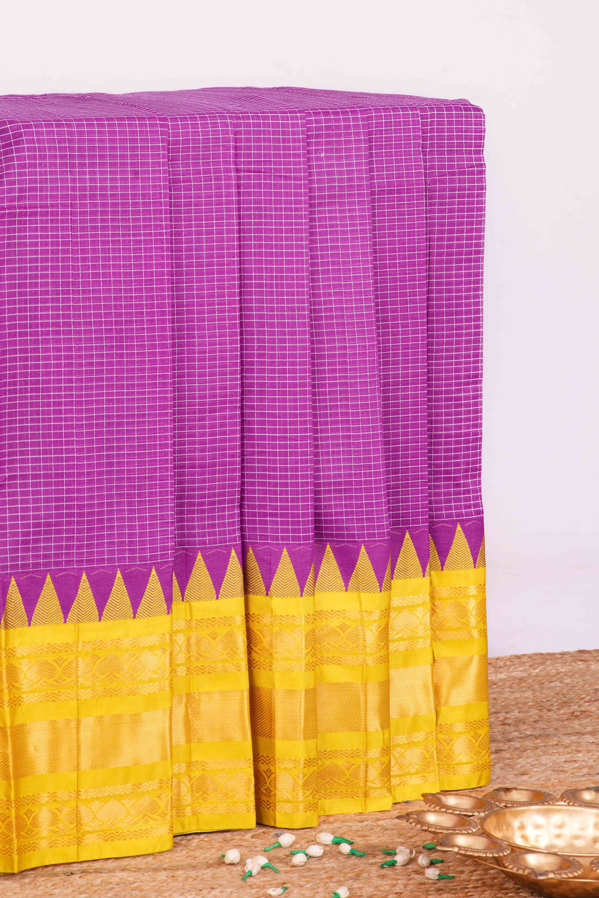 Lavender Chirala Cotton