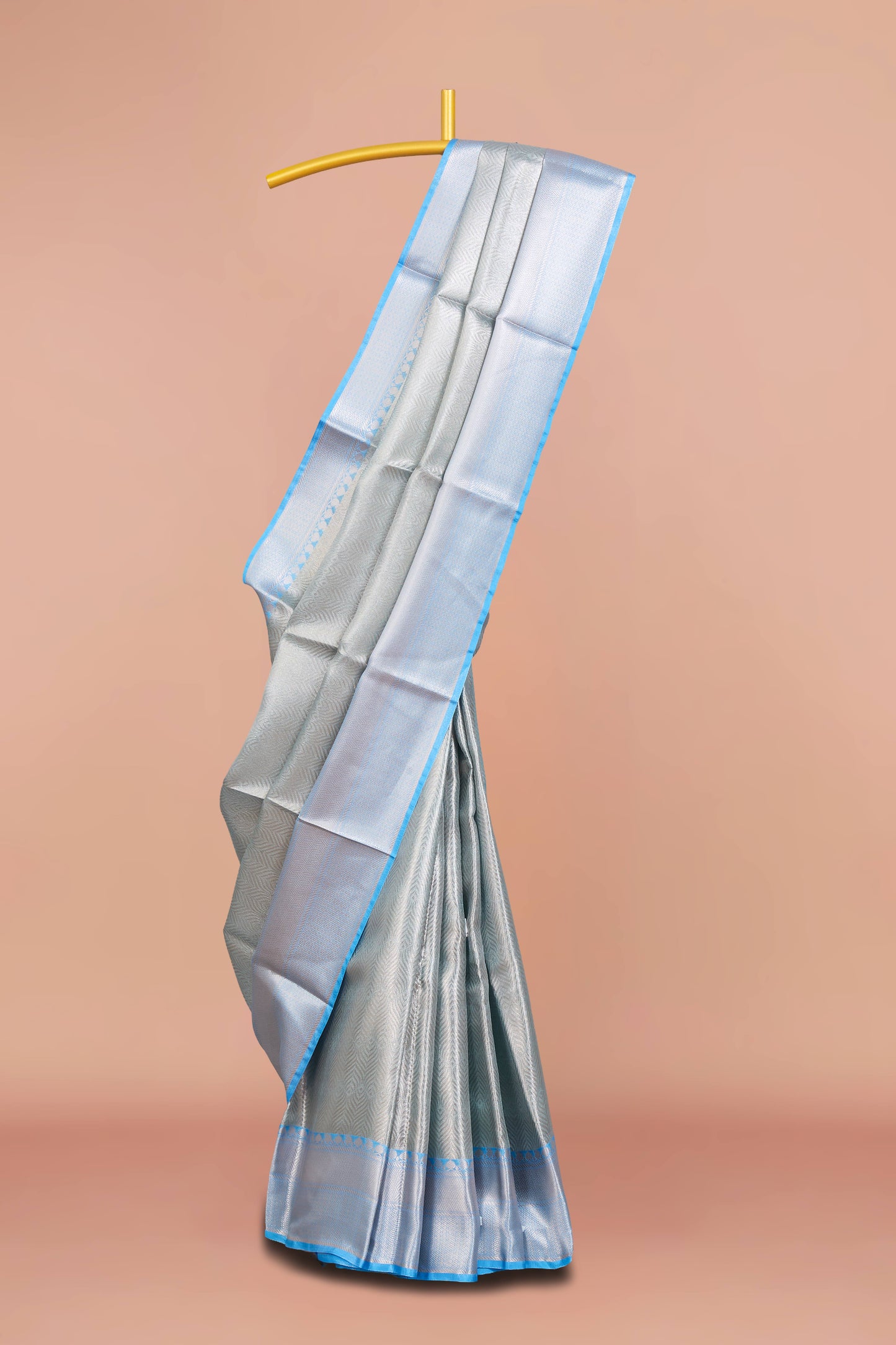 Blue Tissue Sarees