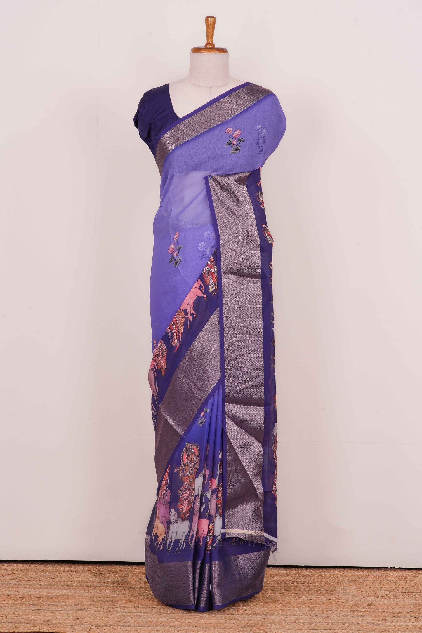 Lavender Moss Chiffon