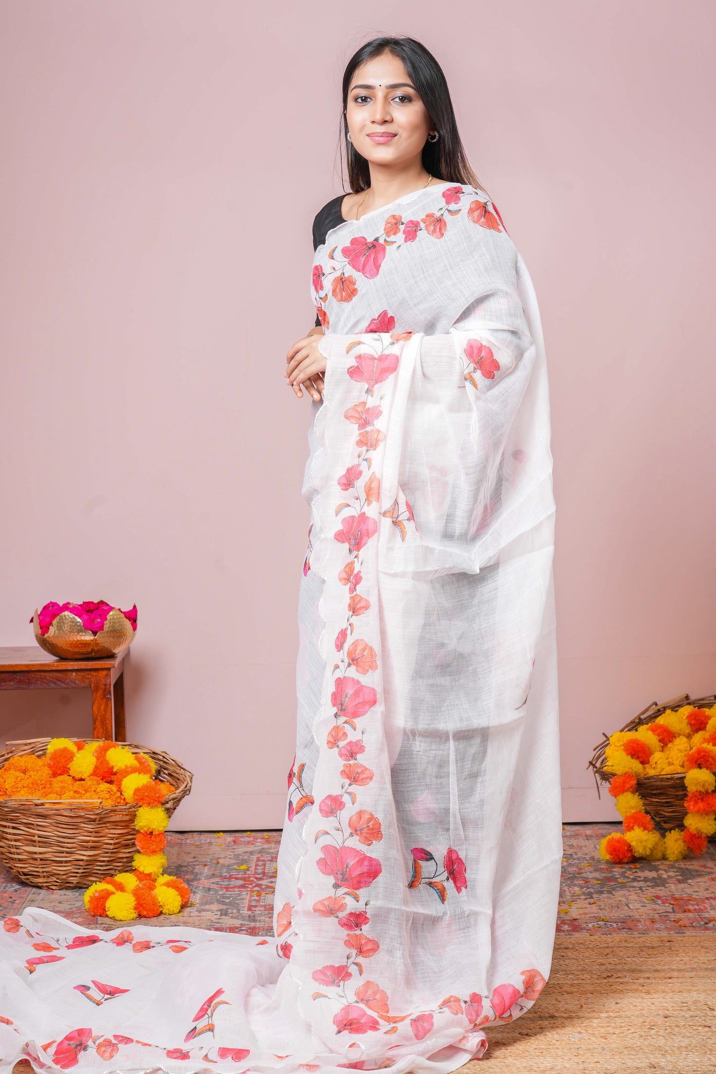 Linen Sarees