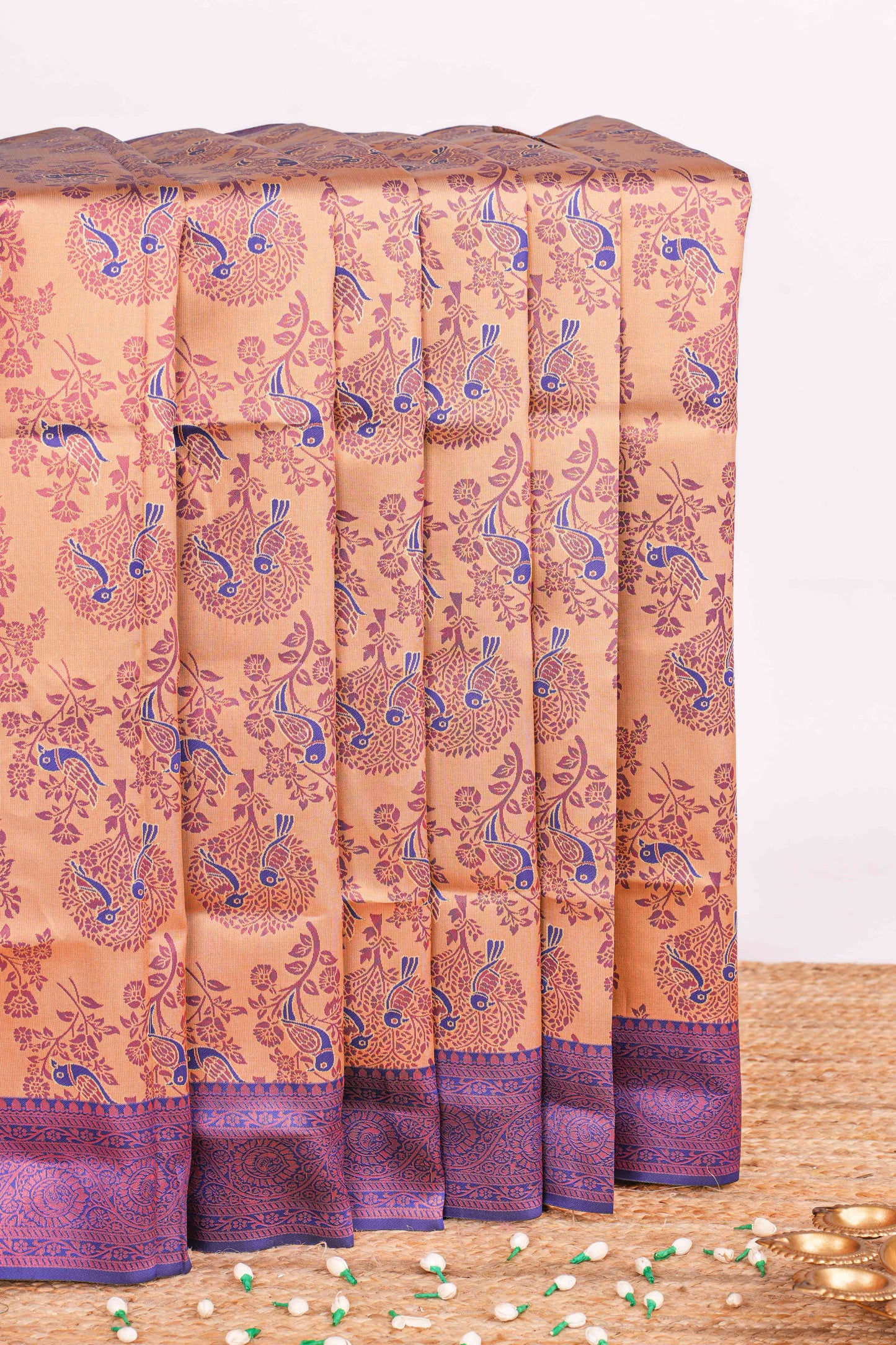lichi silk saree