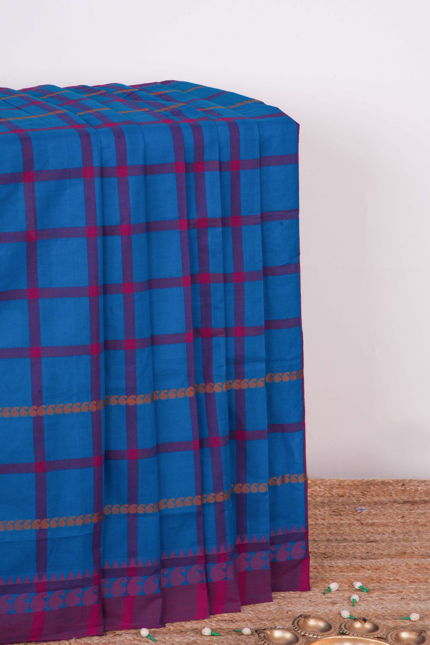 Chettinad Cotton Blue