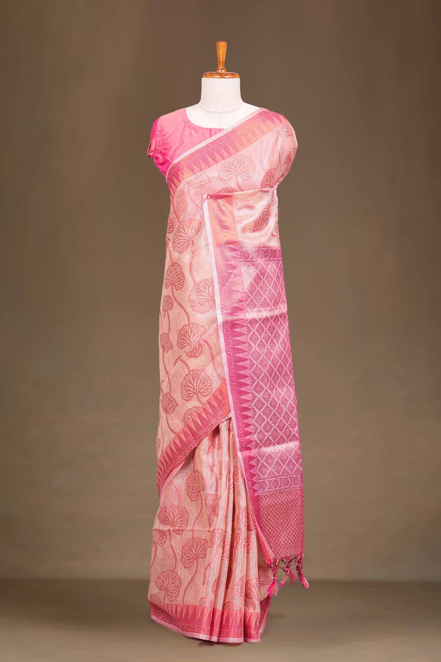 linen Tissue Sarees