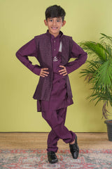 Boy's Sherwani Set