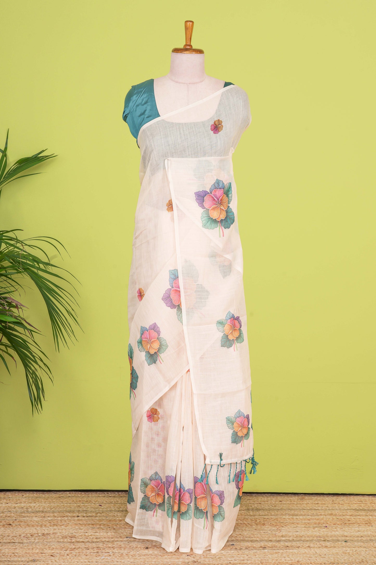 Linen Cotton Sarees