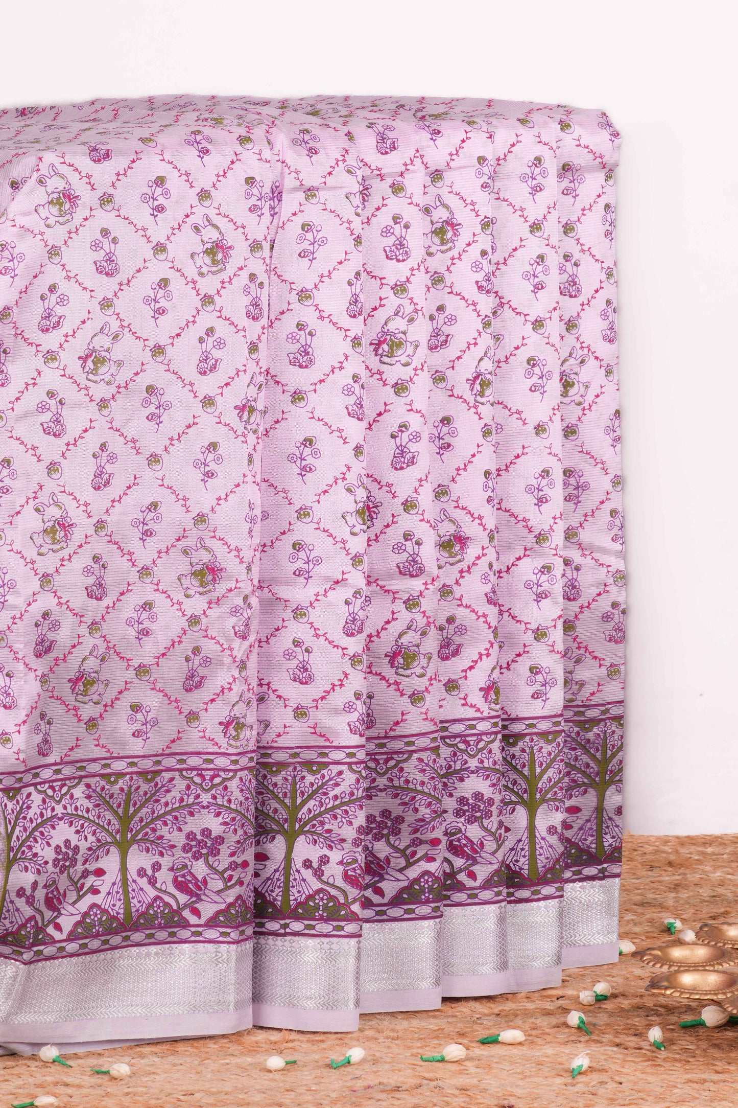 Lavender Chirala Cotton
