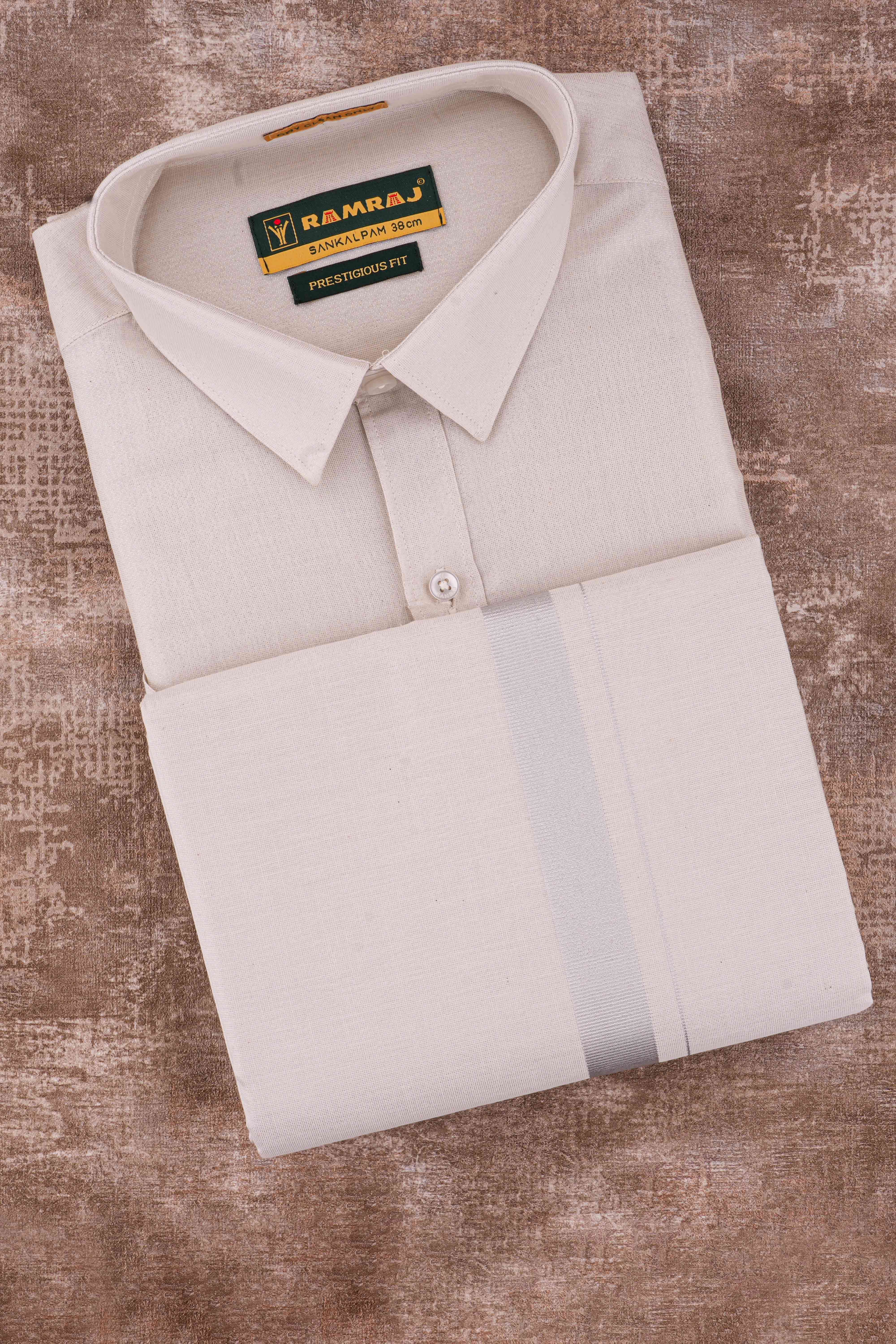 Mens Dhoti Shirt Set