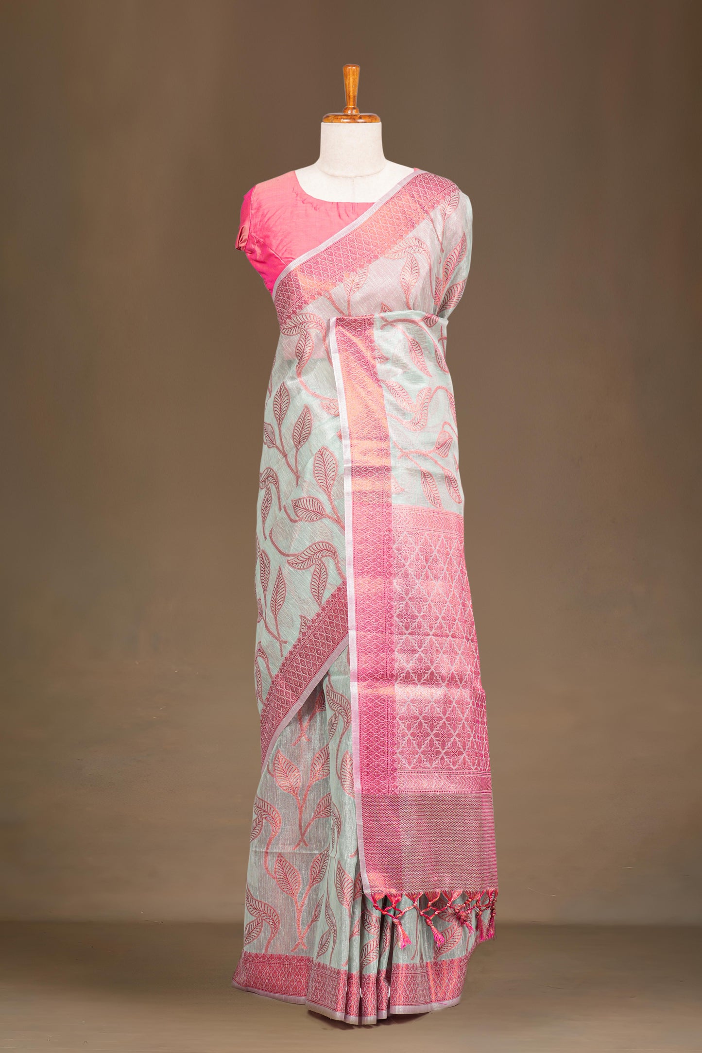 Linen Tissue Sarees