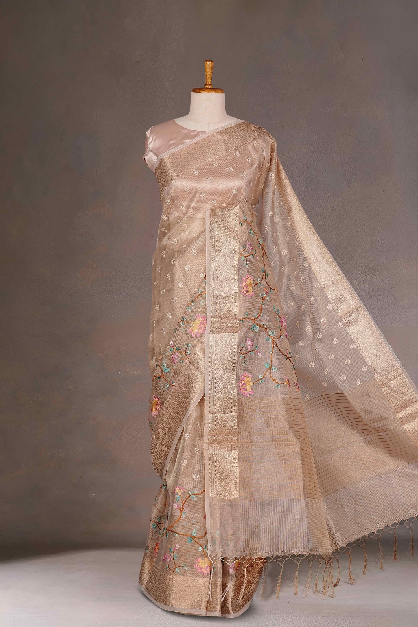 Tissue Sarees
