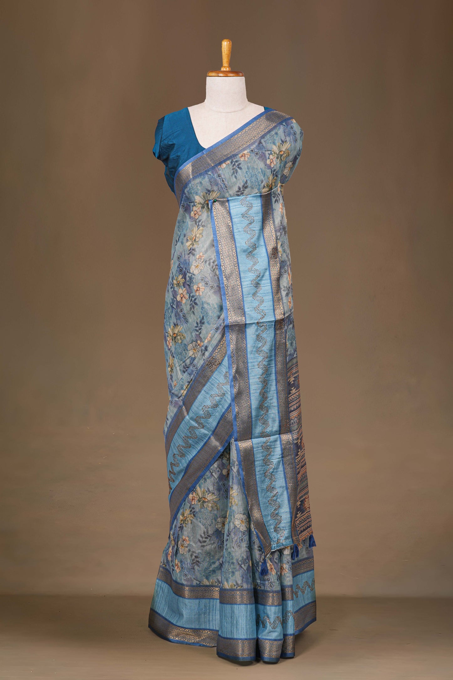 Linen Tissue Sarees