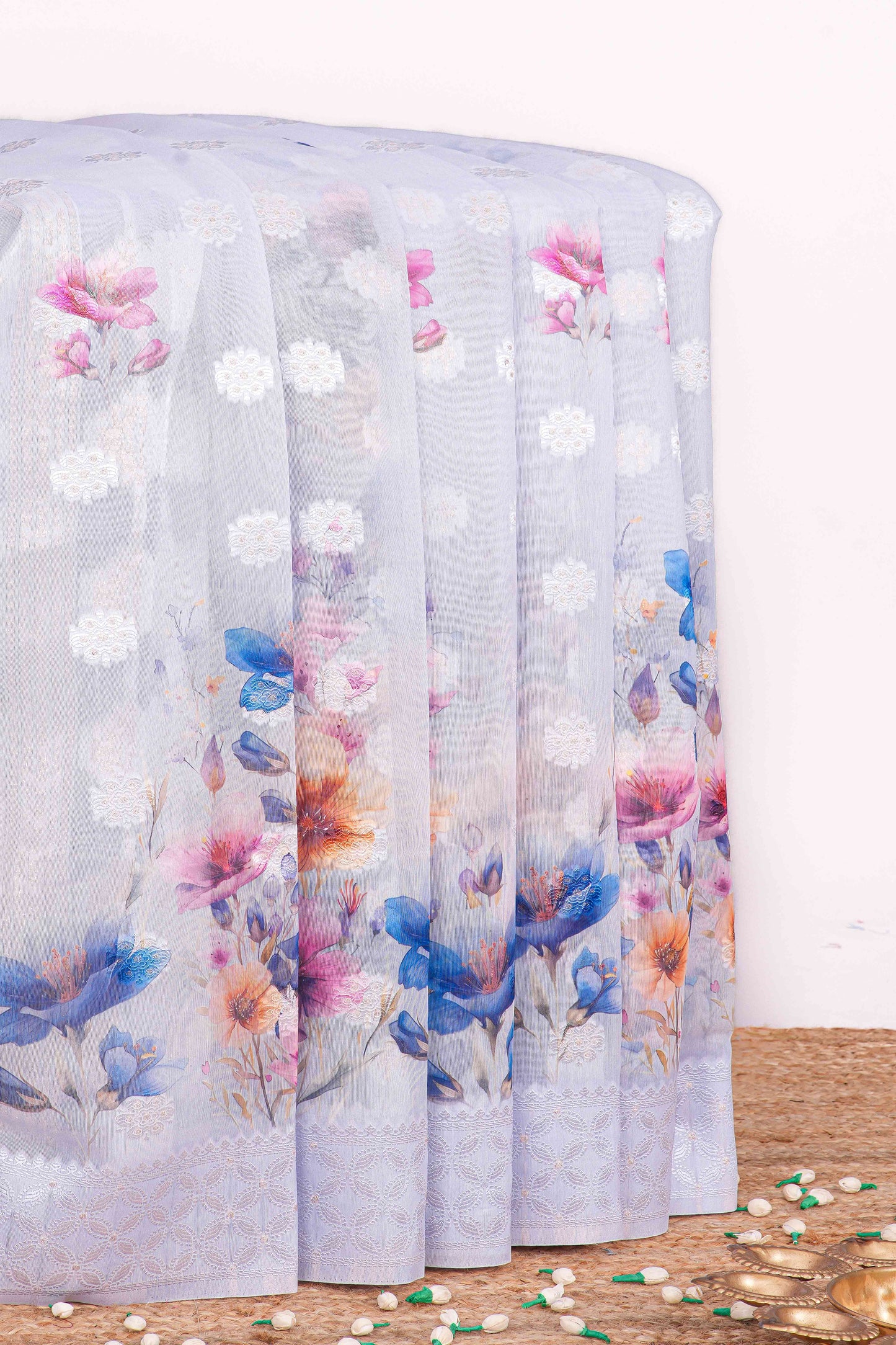 Linen Saree