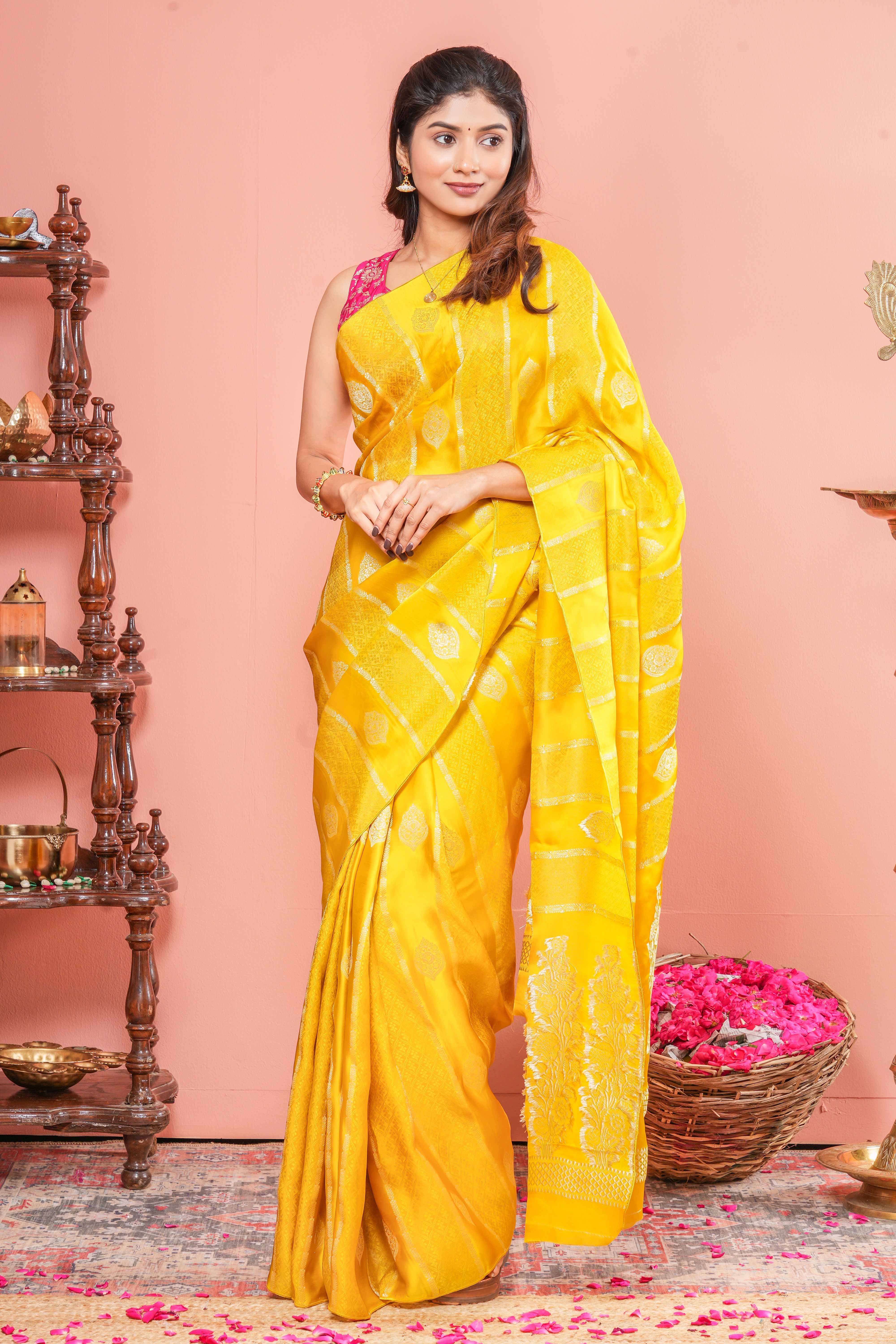 Viscose Georgette Sarees