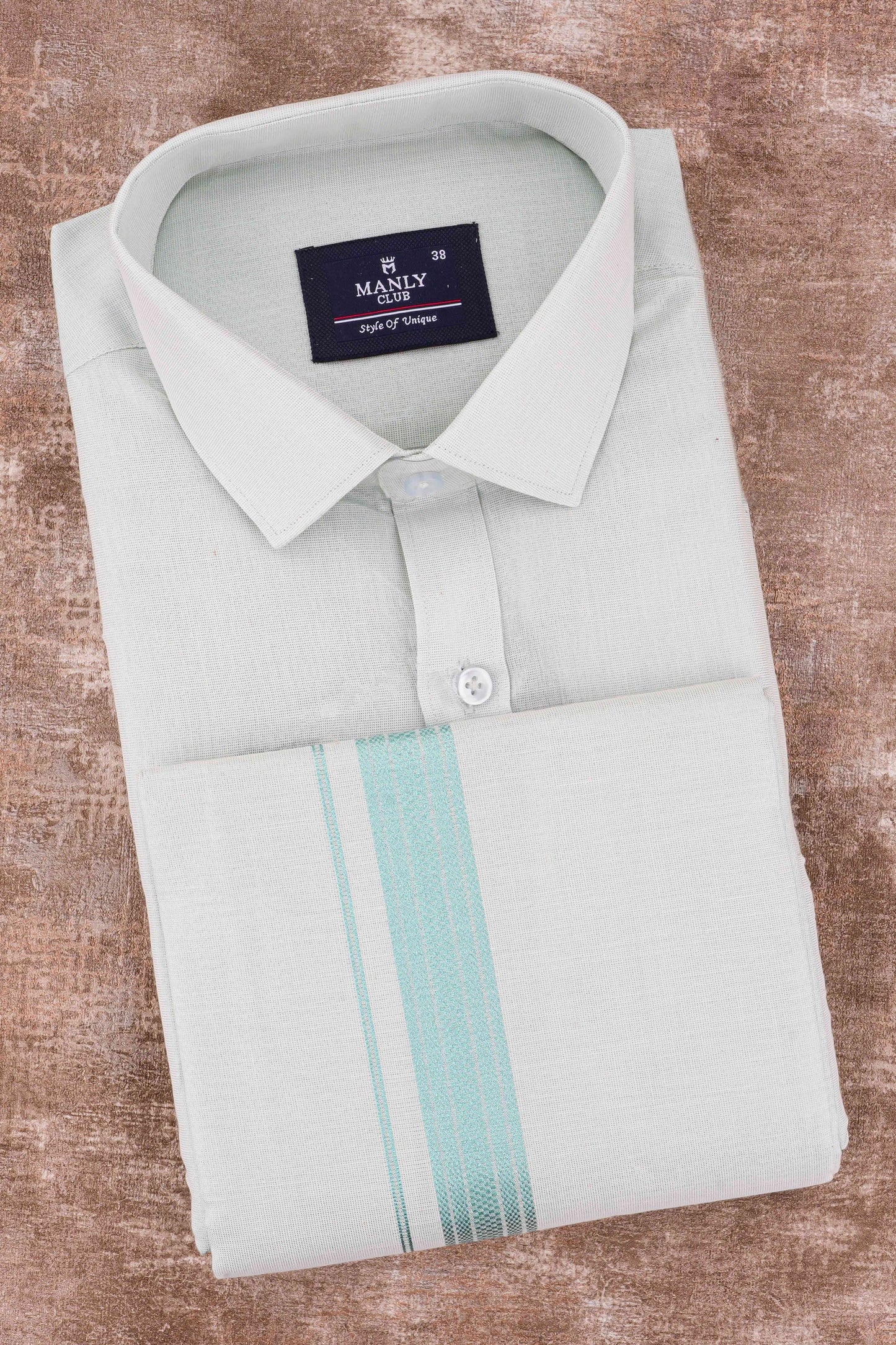 Mens Dhoti Shirt Set