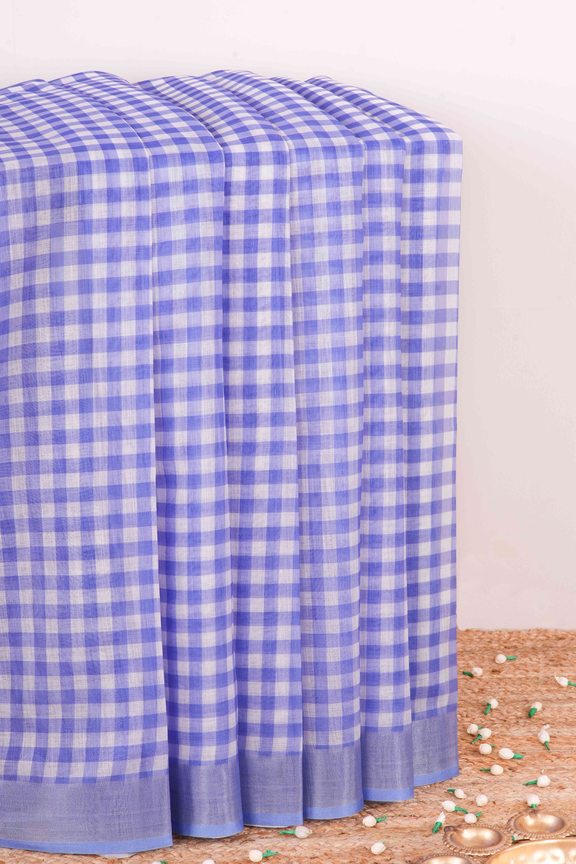 Laavender Linen Saree