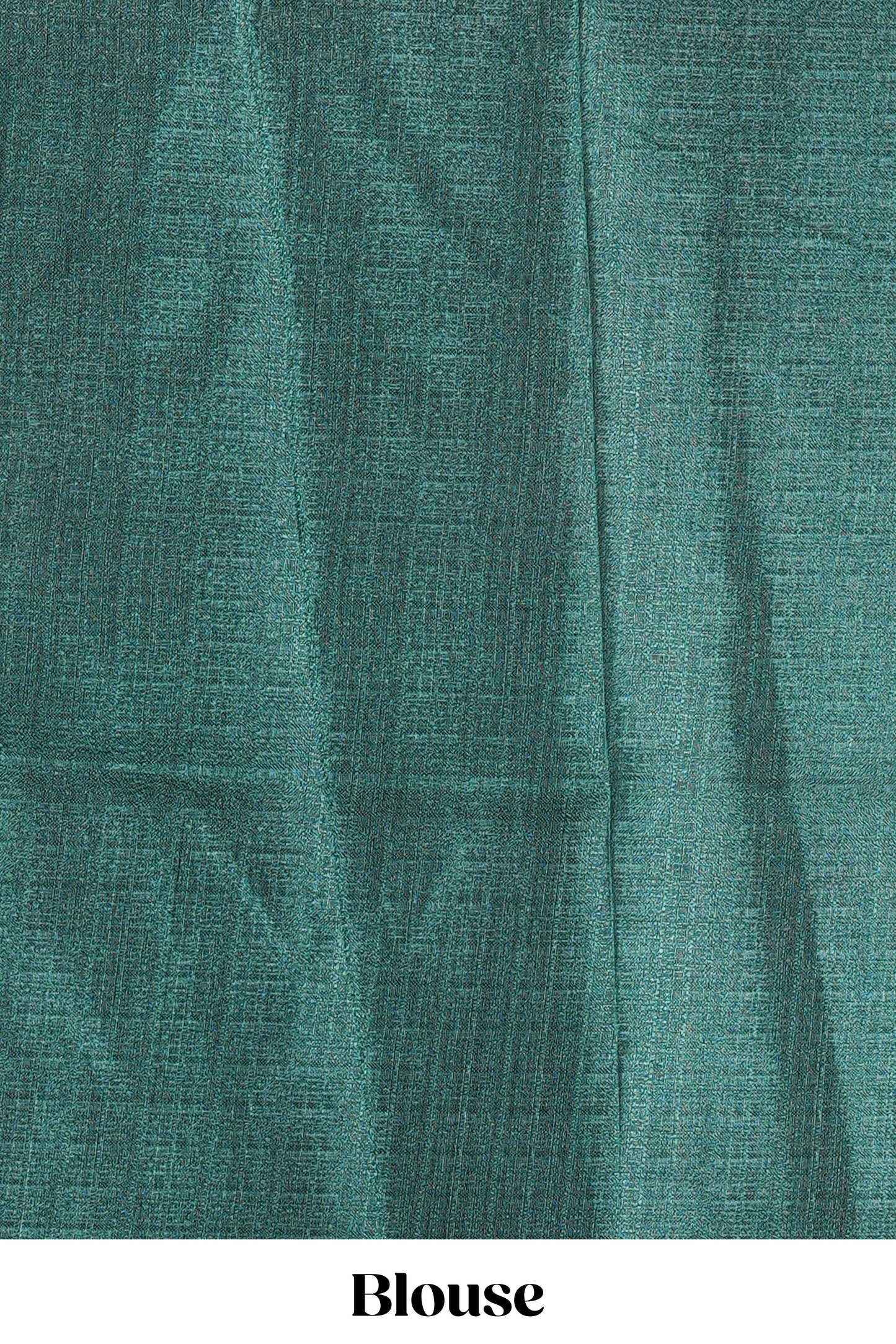 Cream khadi cotton saree with green kalamkari print on body and pallu