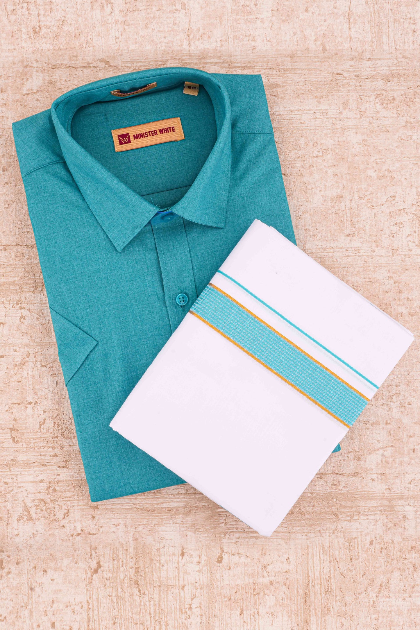 Mens Dhoti Shirt Set