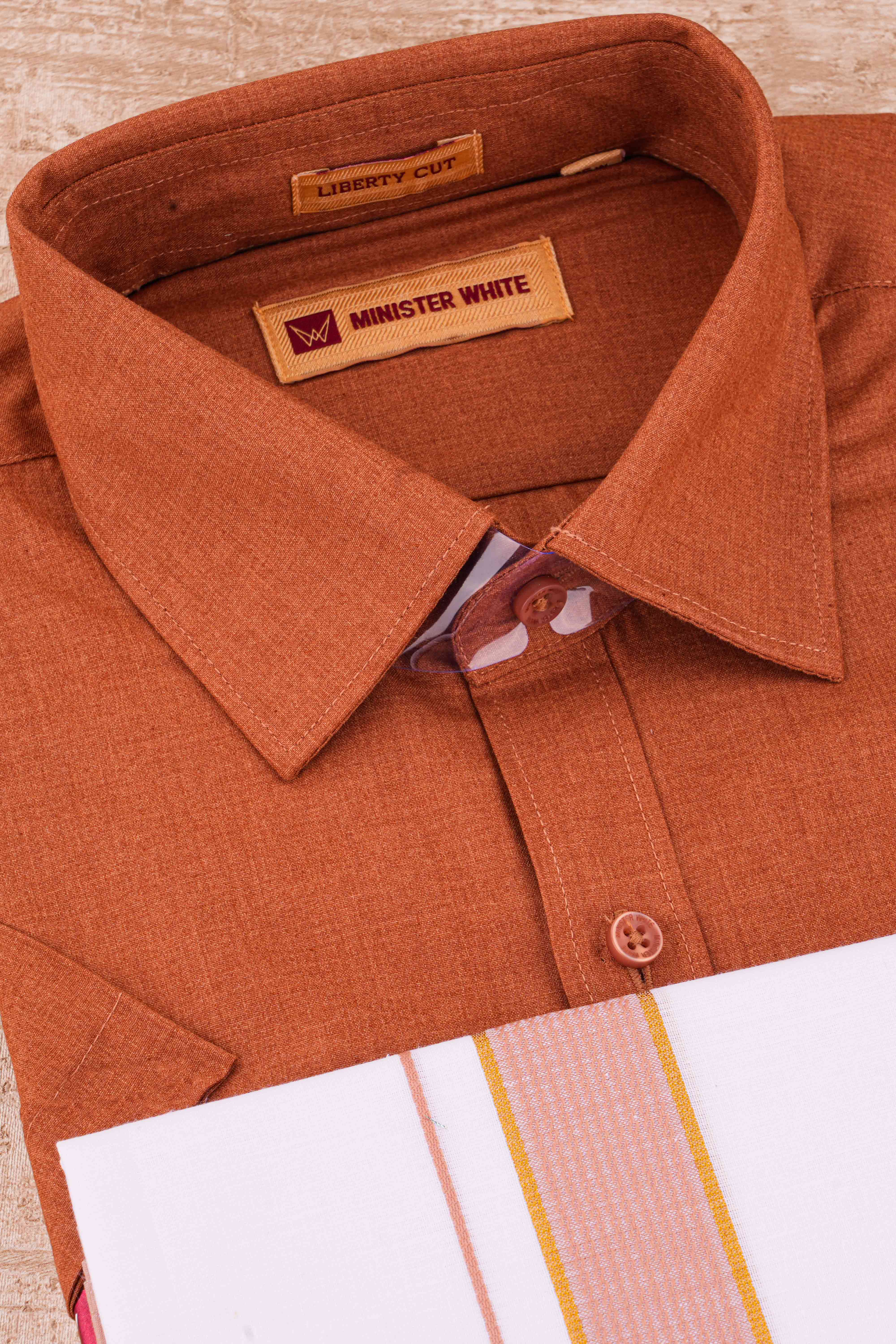 Mens Dhoti Shirt Set