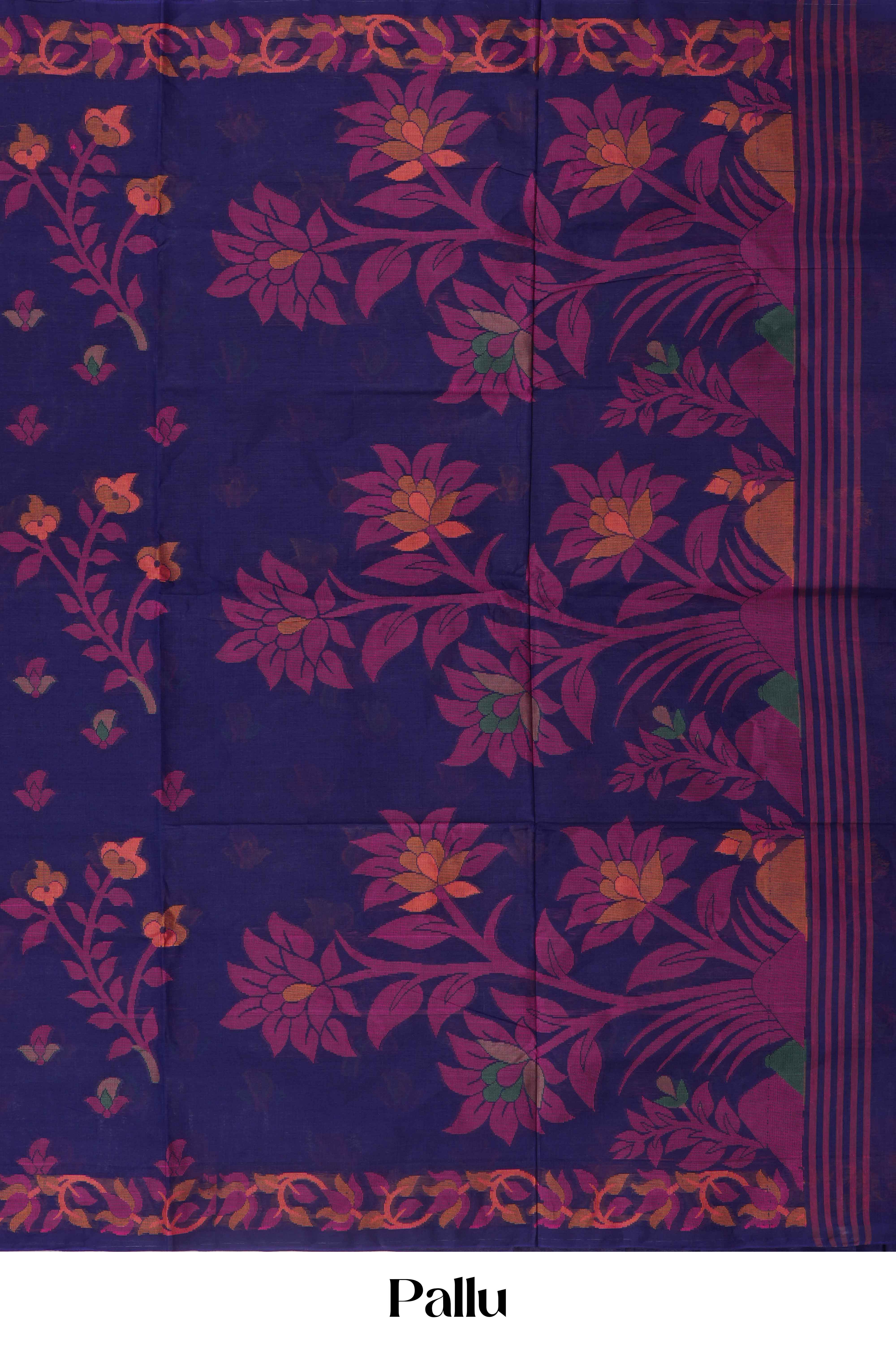 Bengal Cotton With Thread Butta