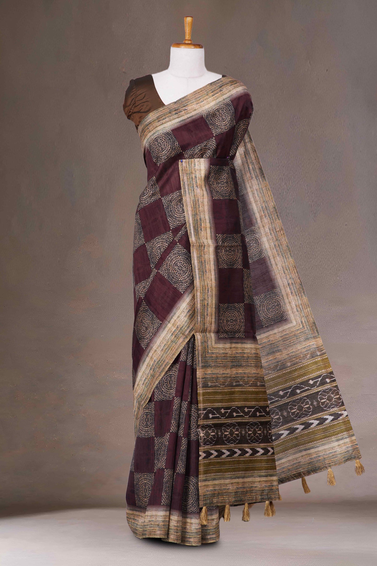 Tussar Cotton