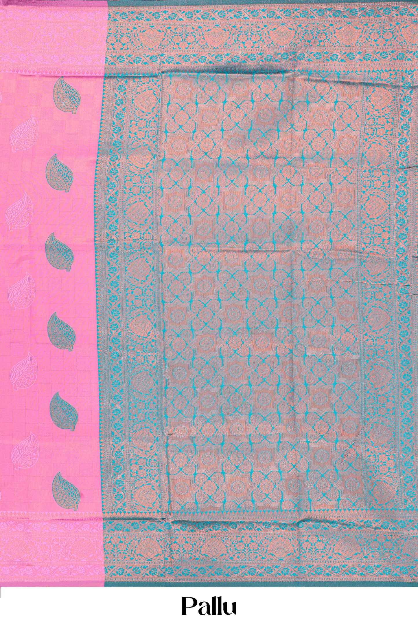 pink lichi silk saree