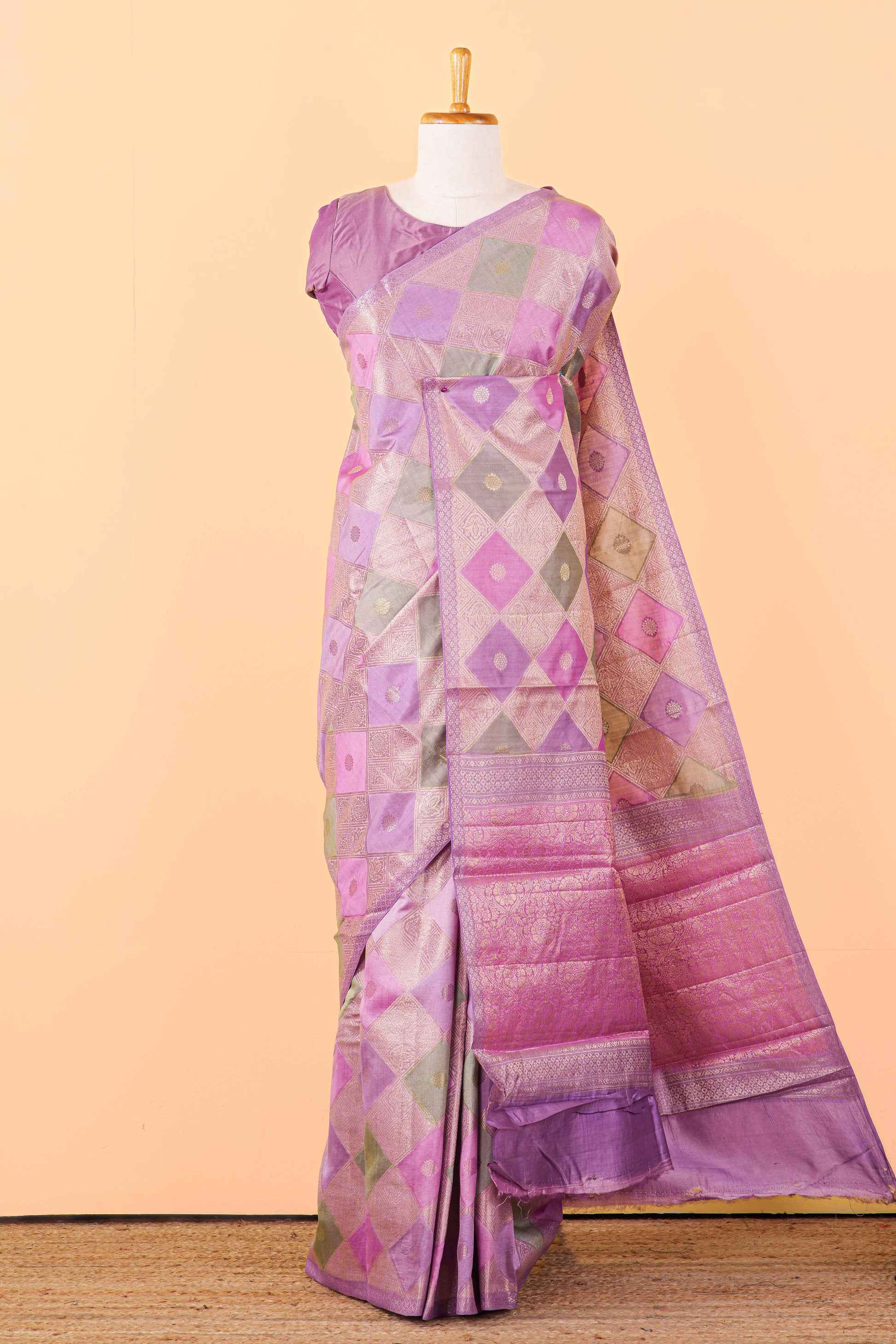 tussar silk saree