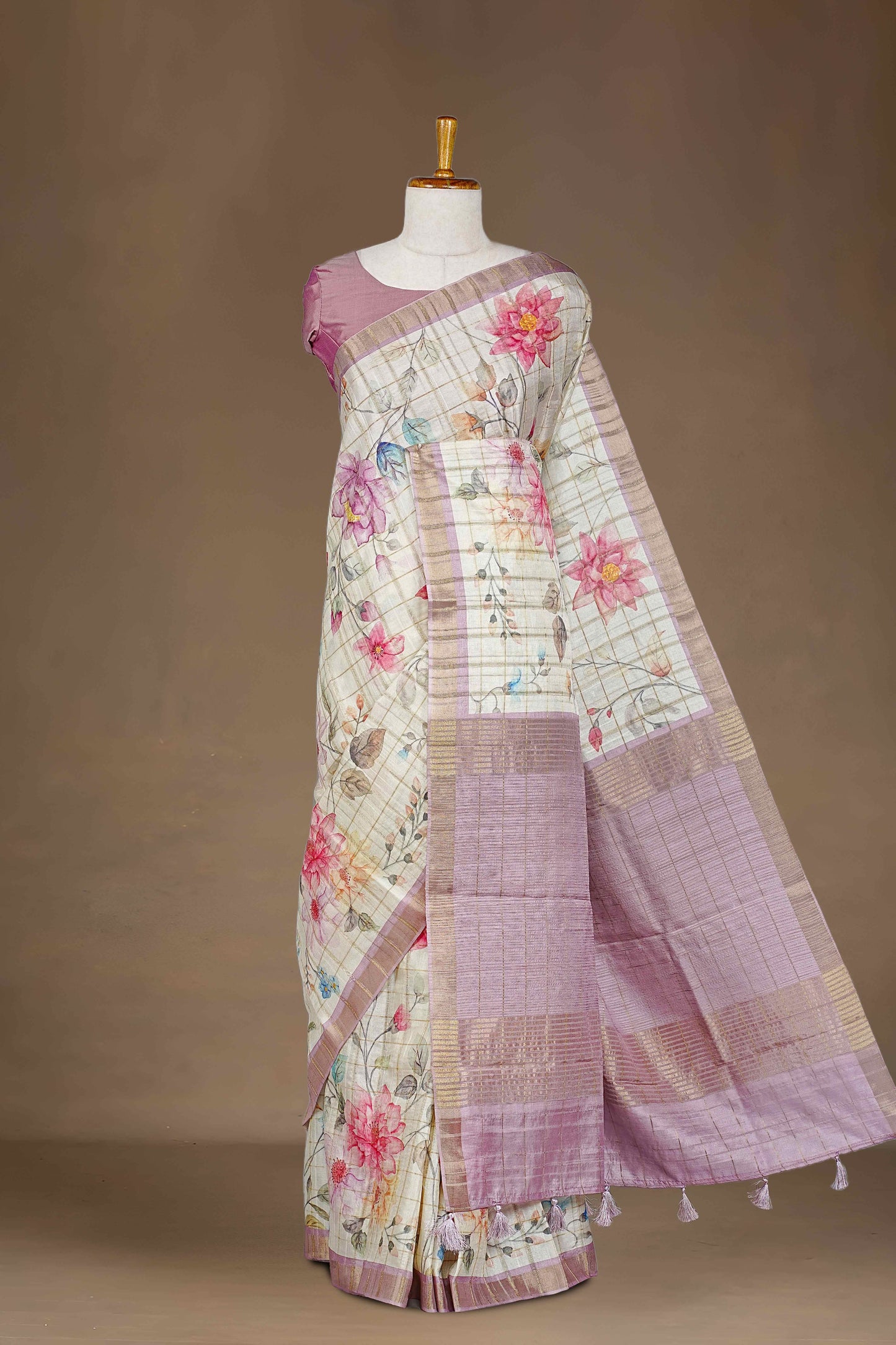 Tussar Saree