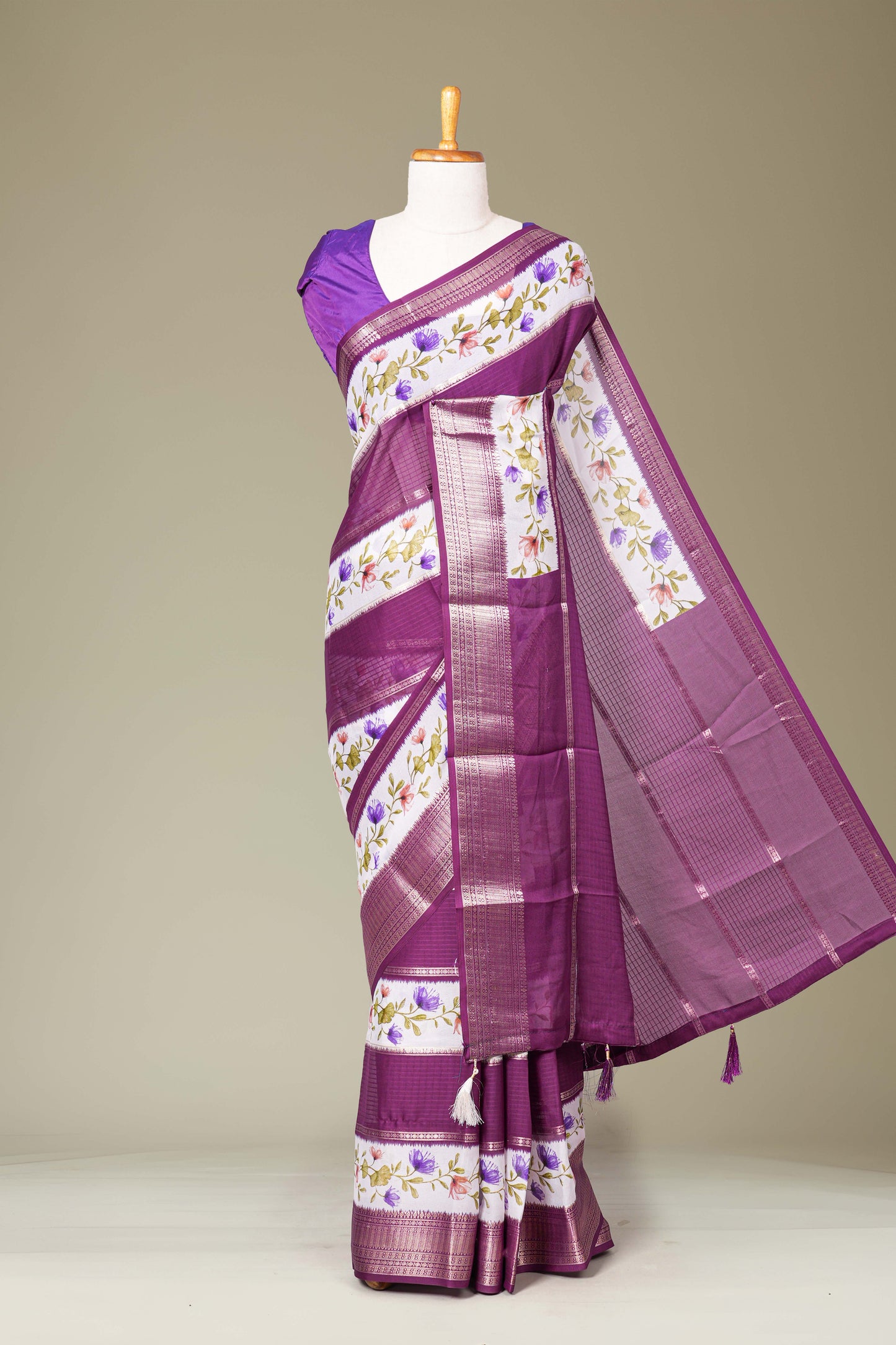 Marsh Mellow Sarees