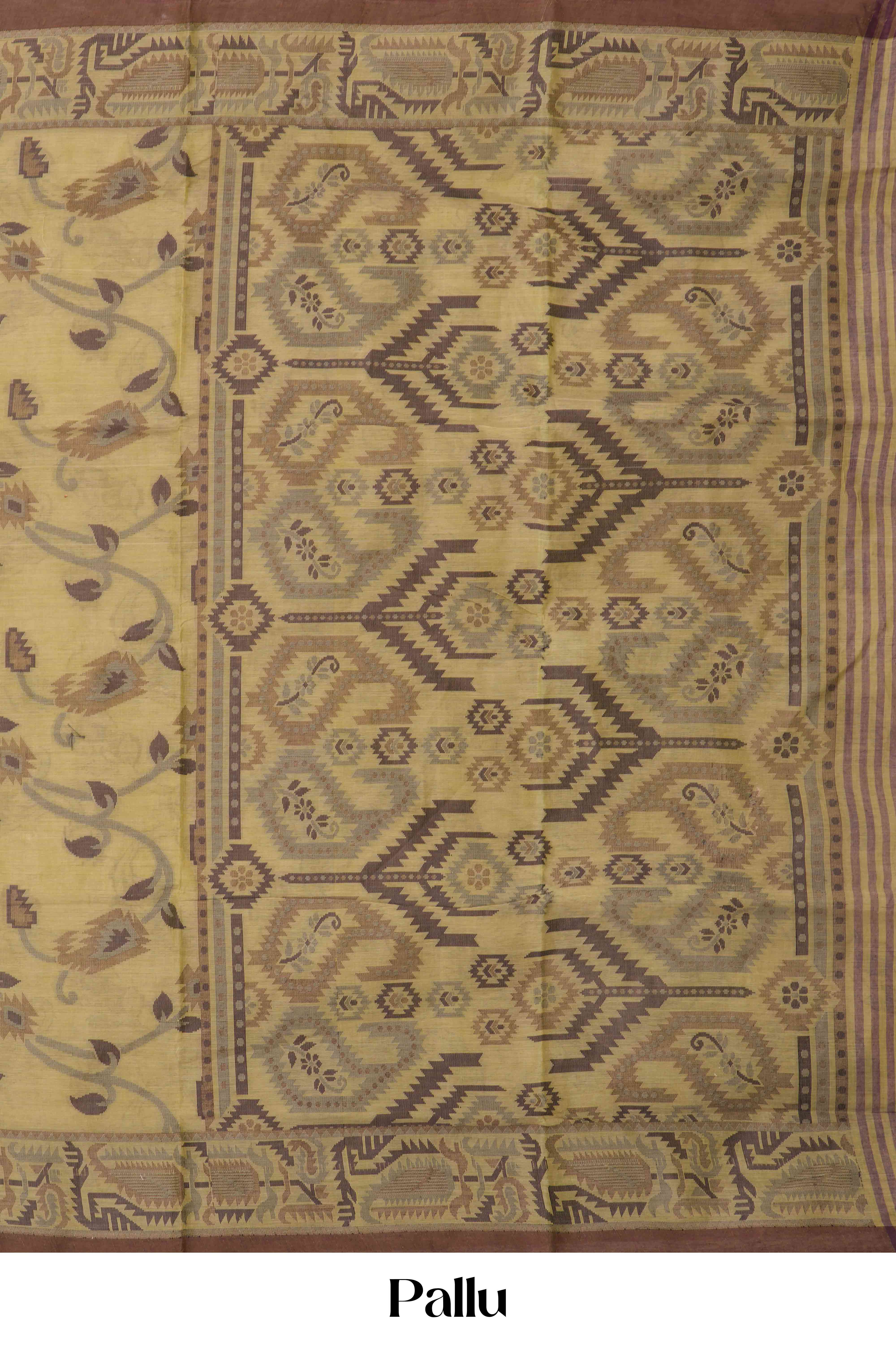 Bengal Cotton With Thread Butta