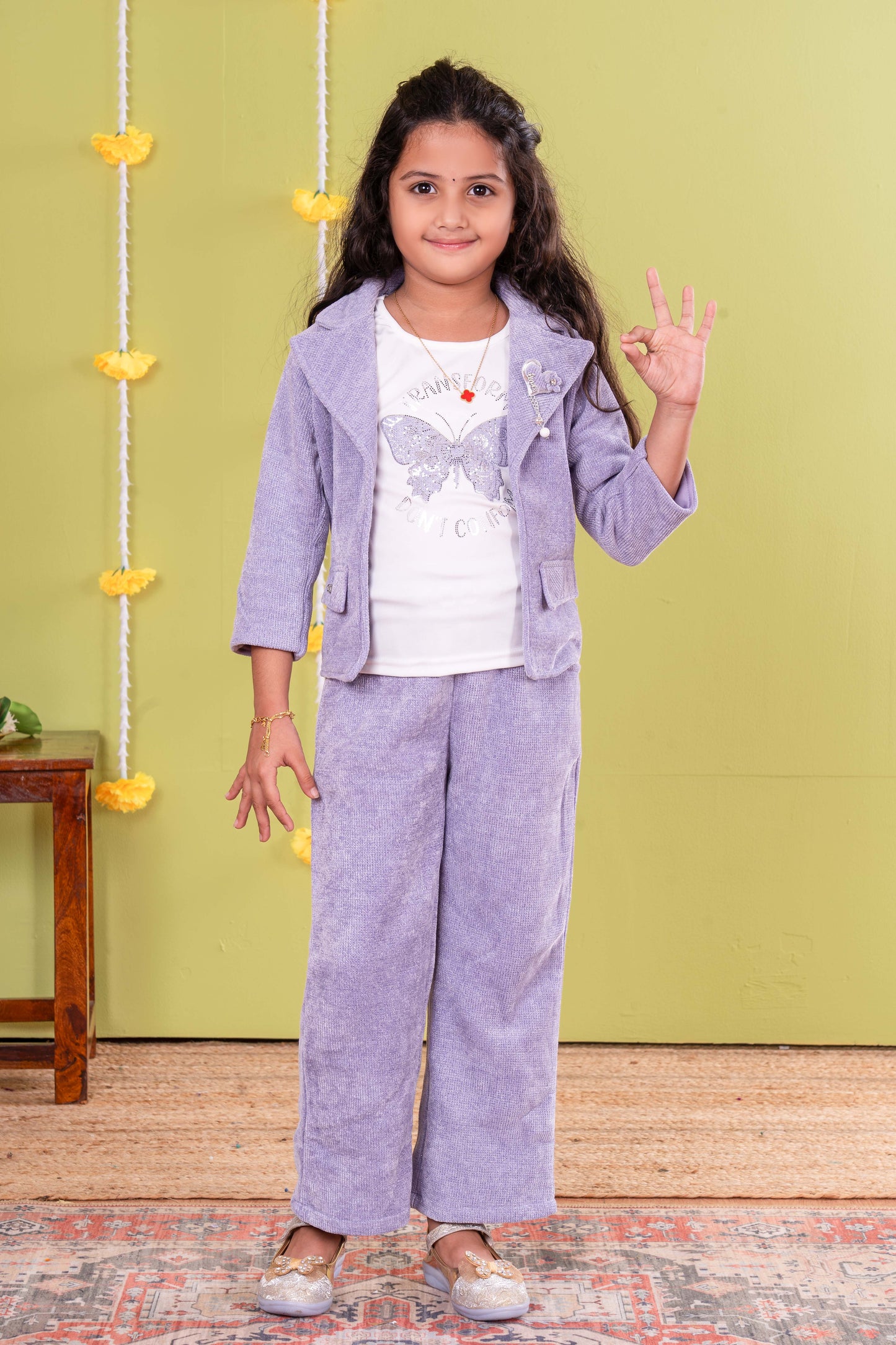 Girls Western Co-Ord Set