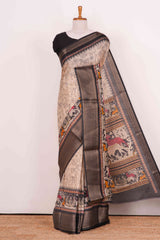 Semi BanarasiPrinted Sarees