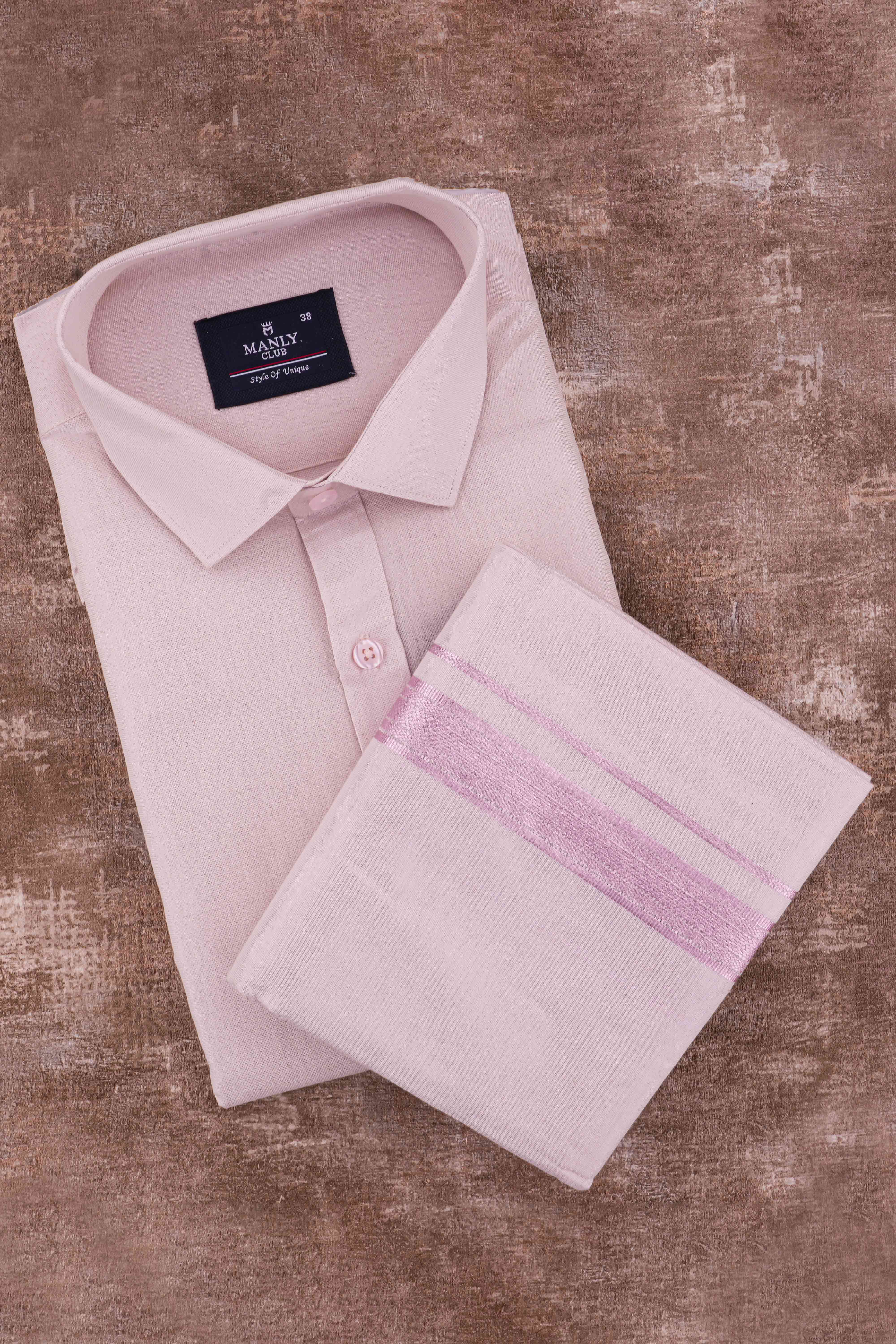Mens Dhoti Shirt set