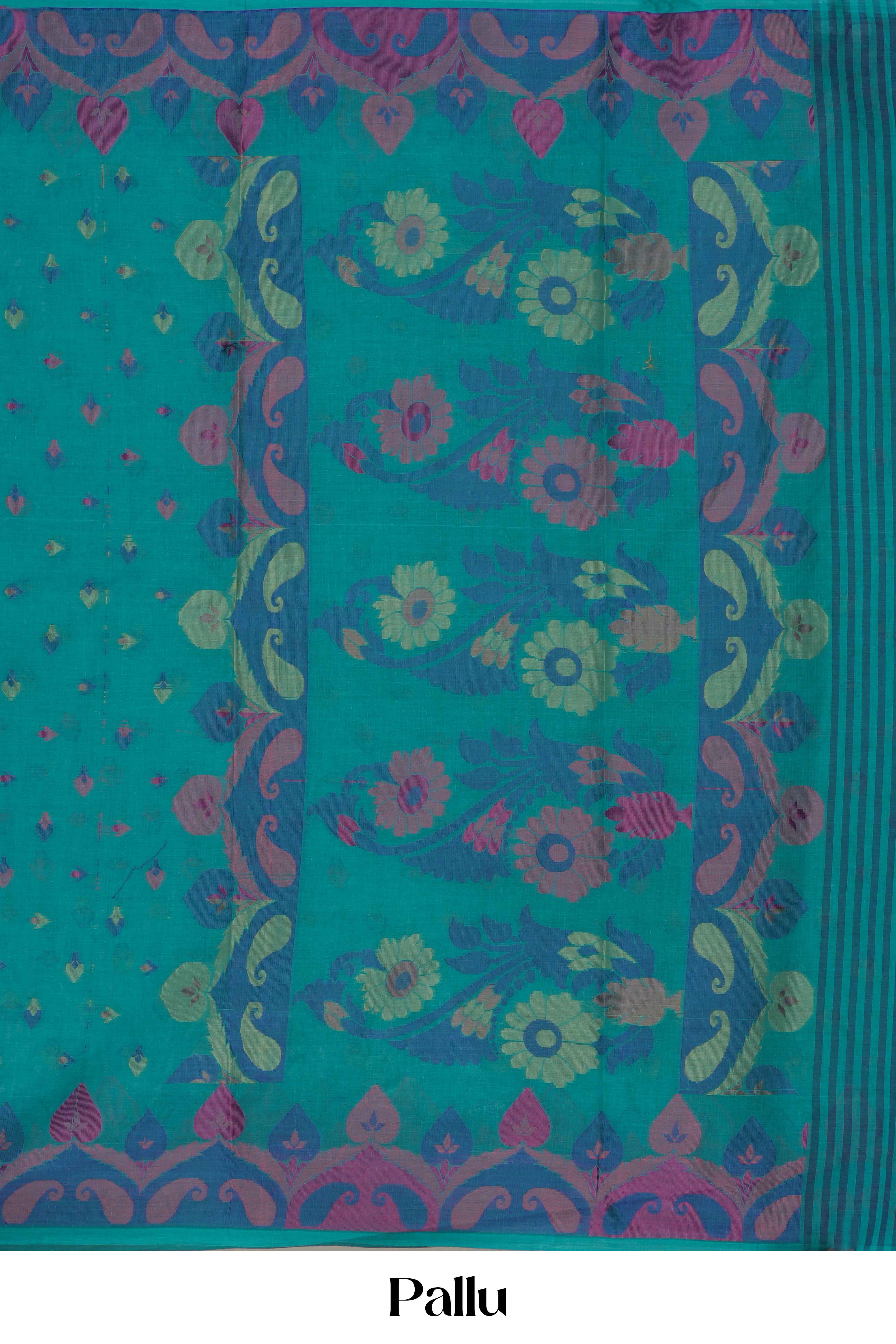 Bengal Cotton With Thread Butta