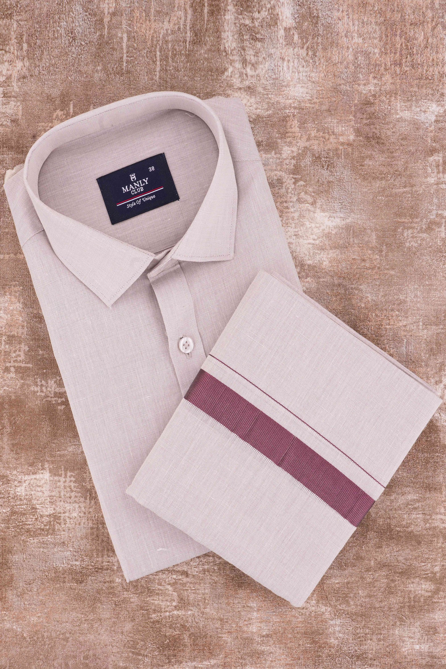 Mens Dhoti Shirt Set