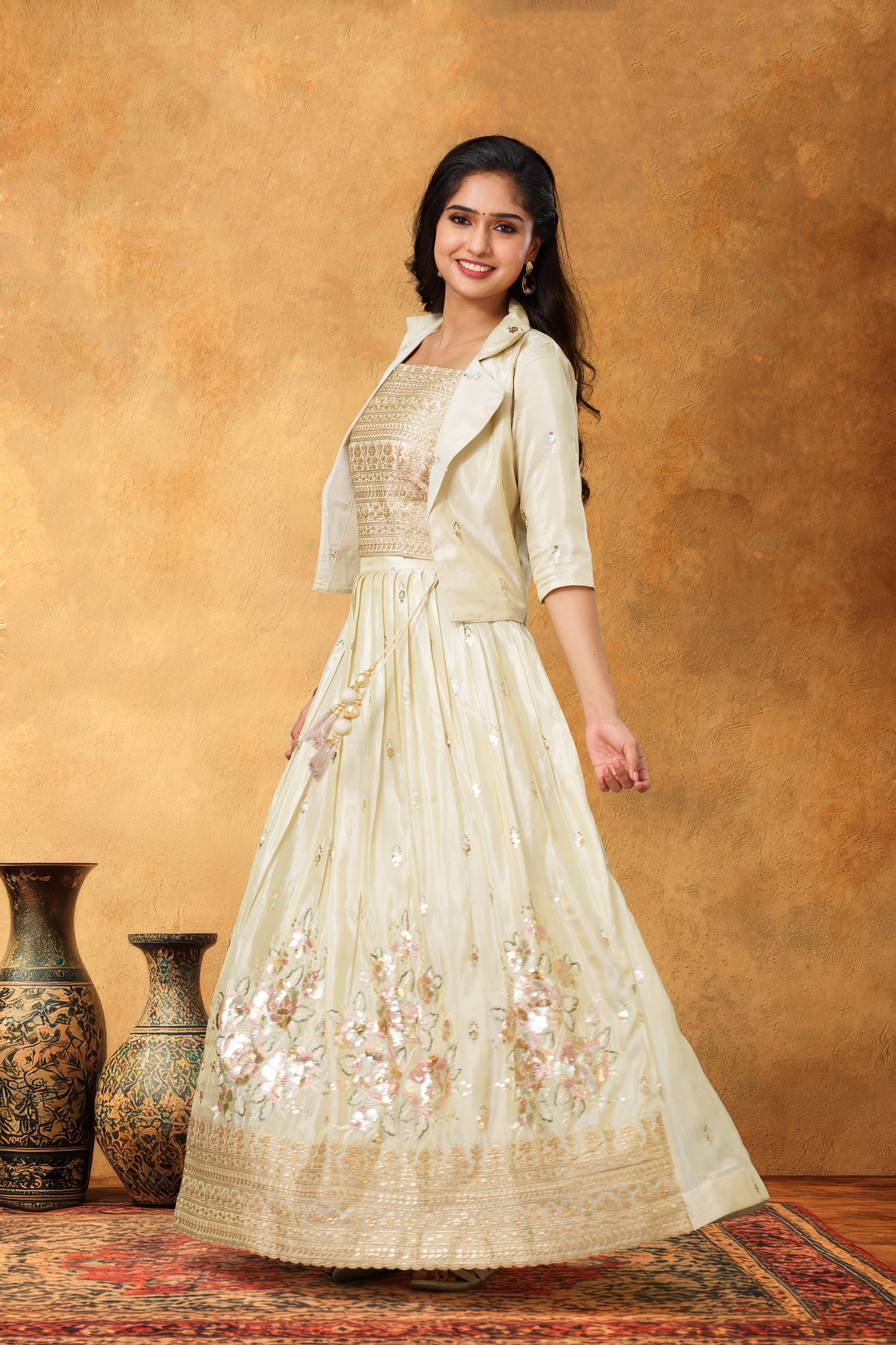 Shimmer Choli