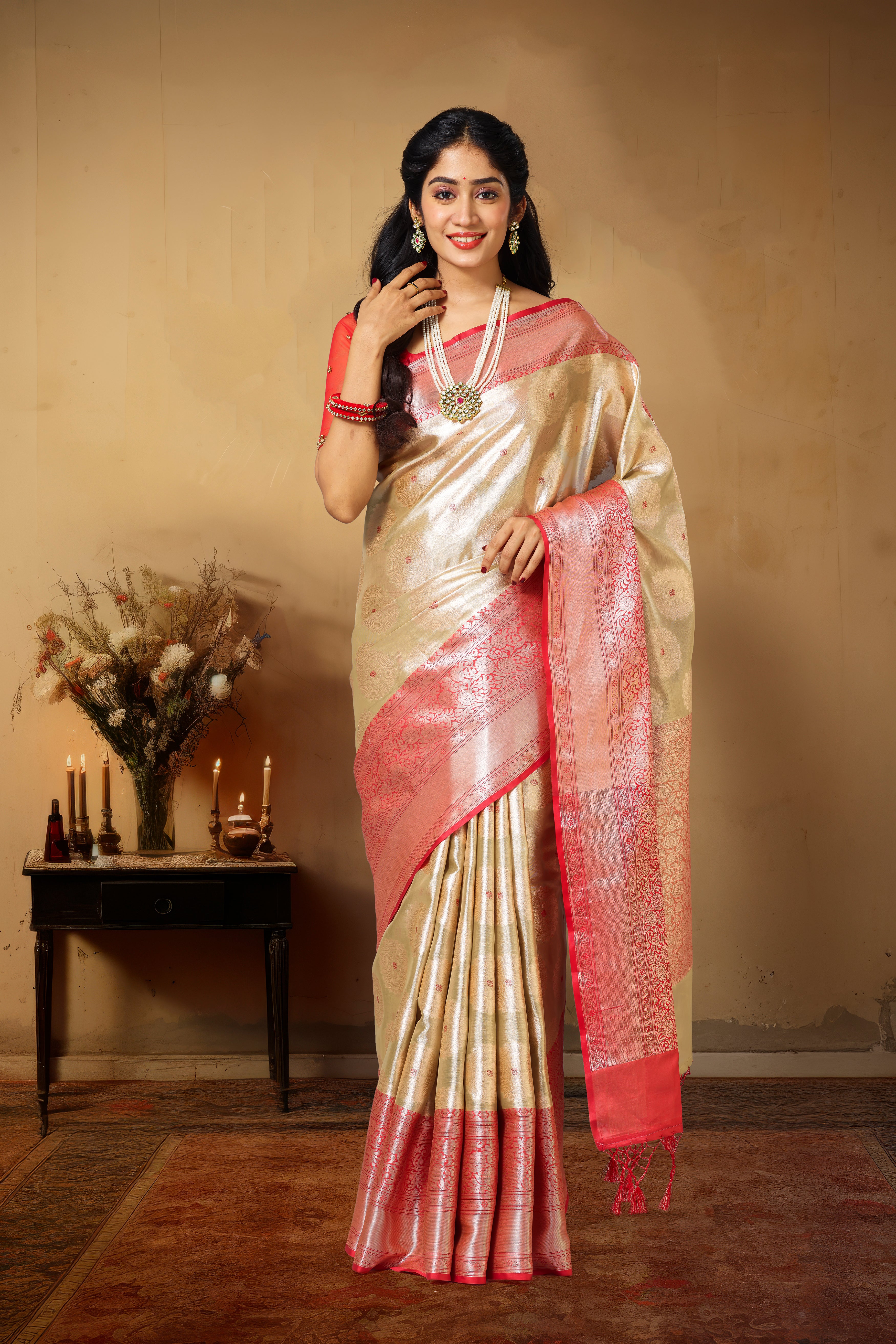Tissue Sarees