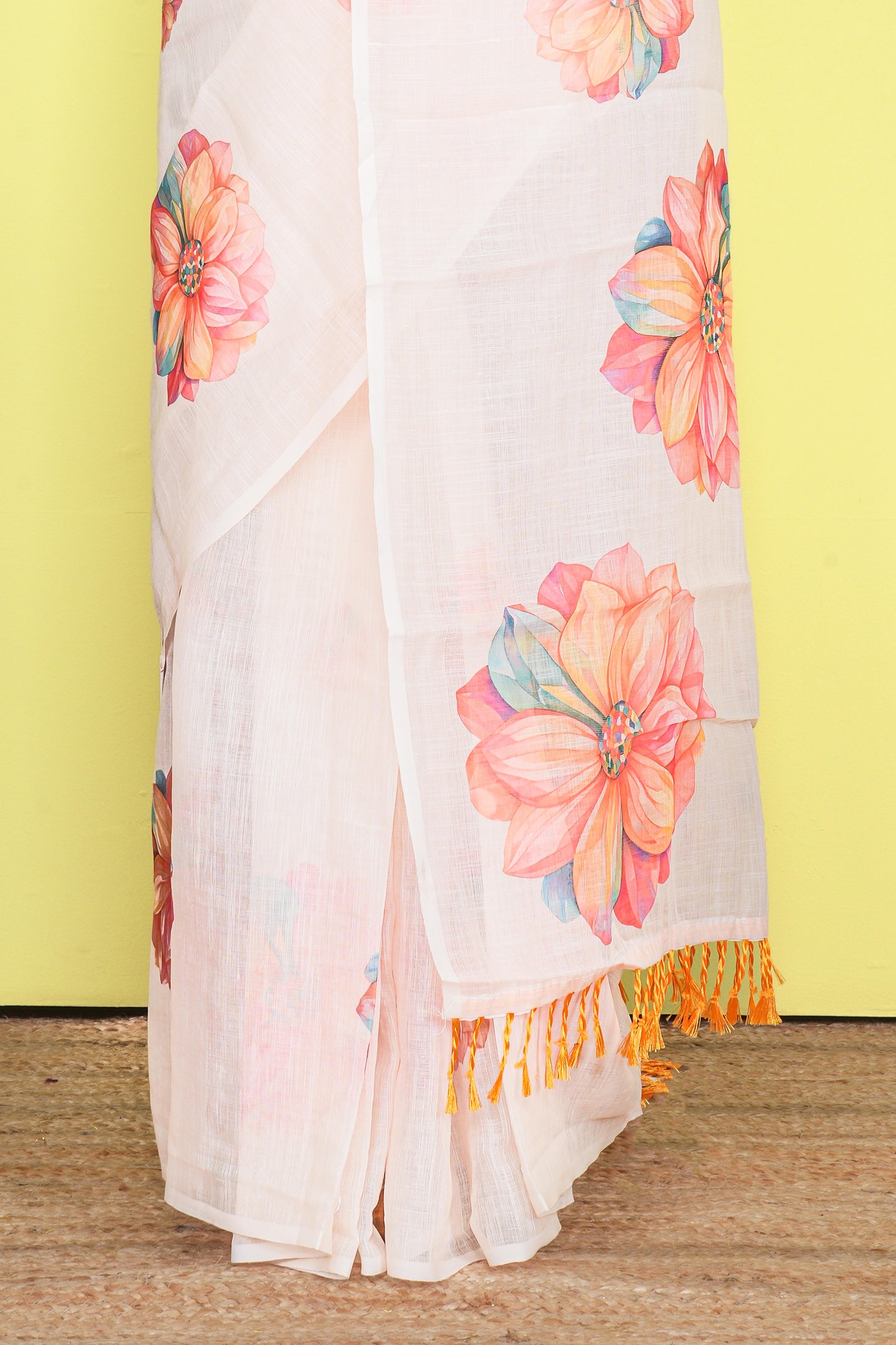 Linen Cotton Sarees